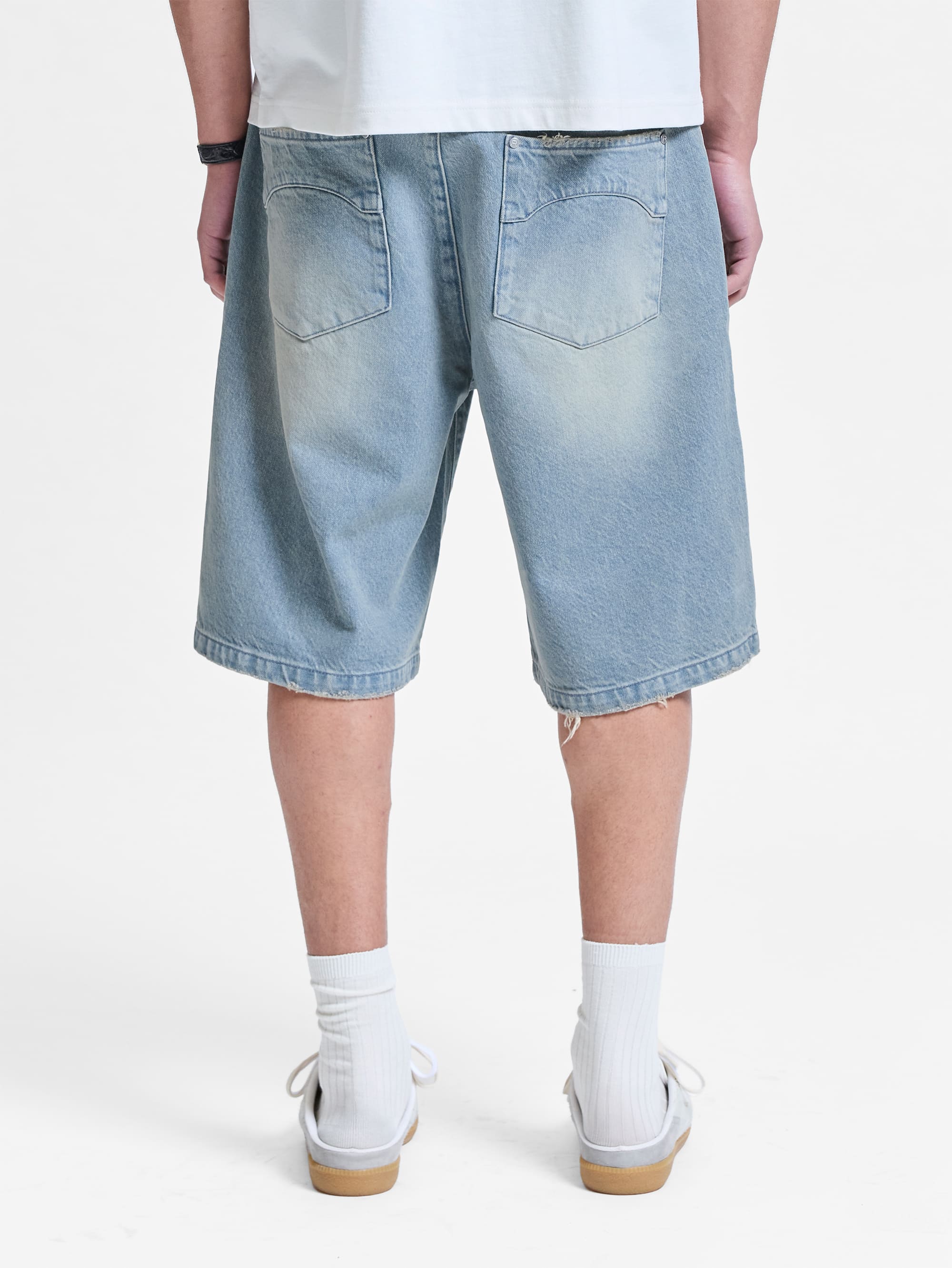 ESSENTIAL JORTS - LIGHT BLUE