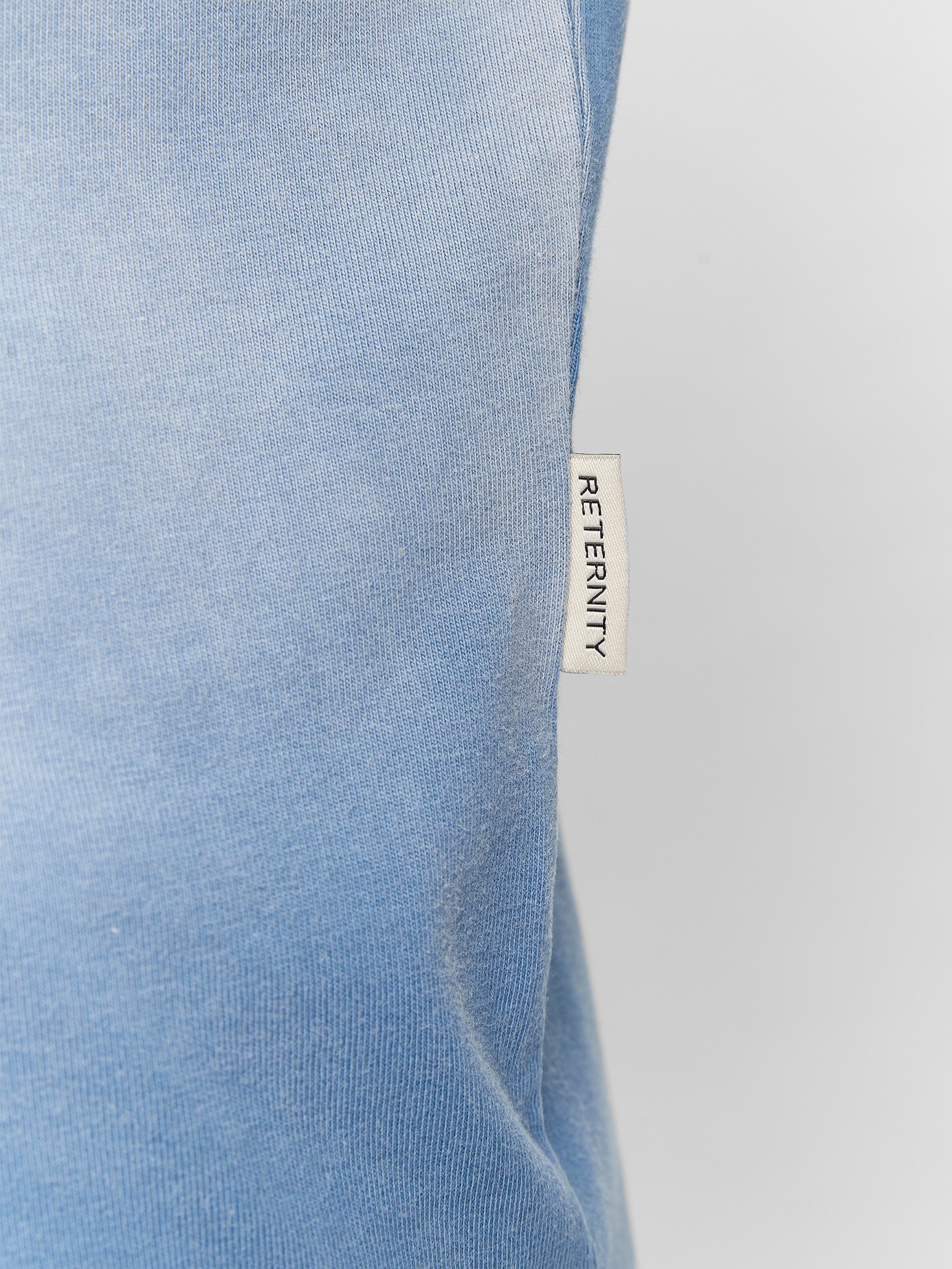 UNIVERSITY T-SHIRT - HEAVY BLEACHED BLUE