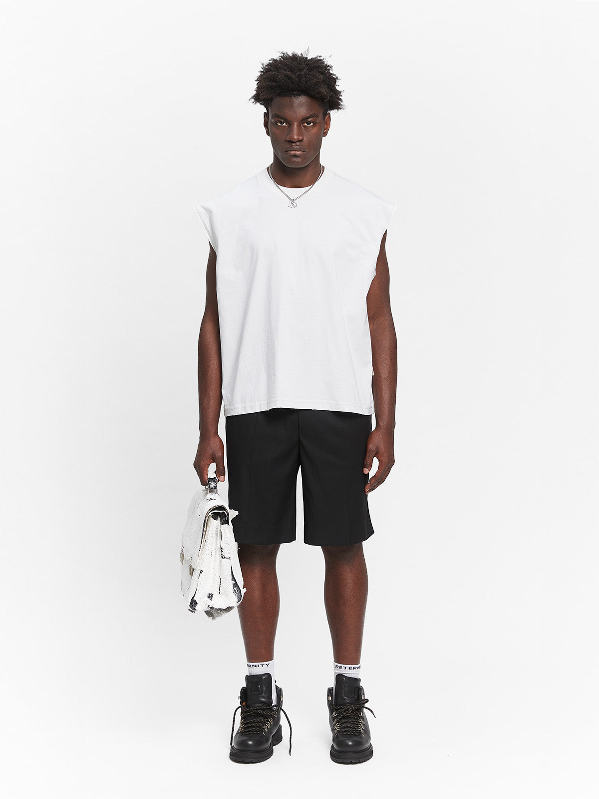ÉVÉNIE BAND TANKTOP -  VINTAGE WHITE