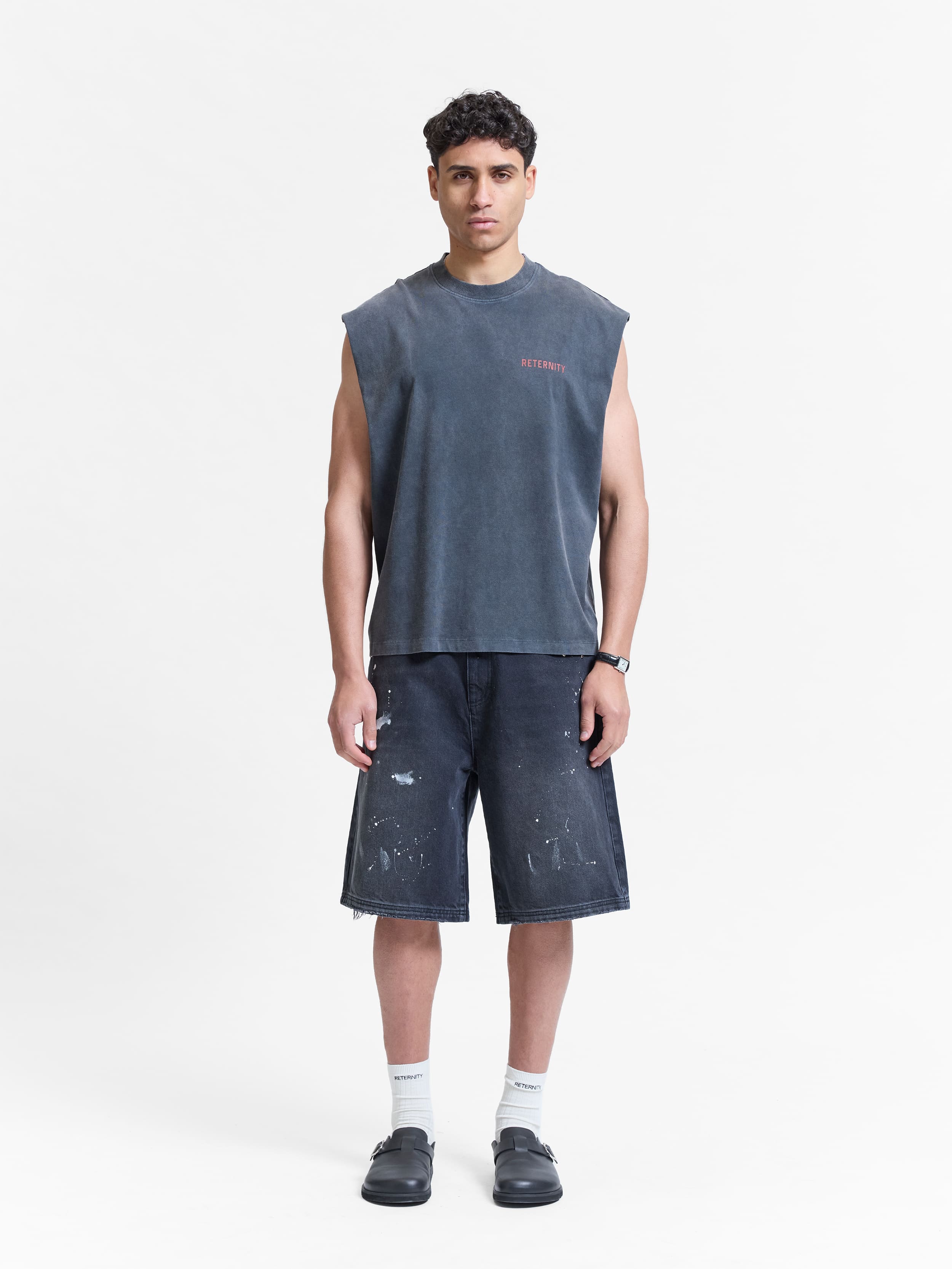 WORLD CHAMPION TANKTOP - WASHED BLACK