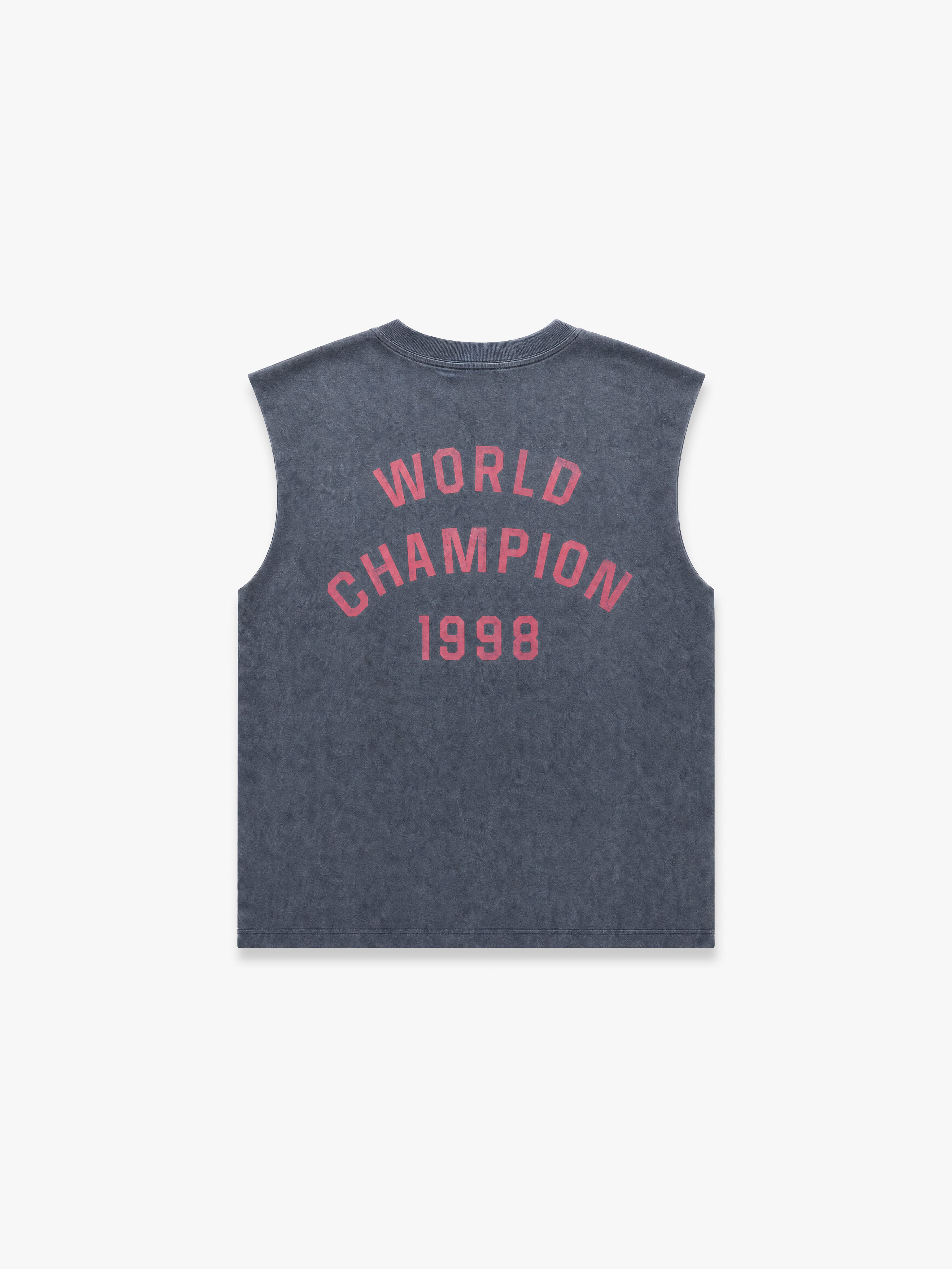 WORLD CHAMPION TANKTOP - WASHED BLACK