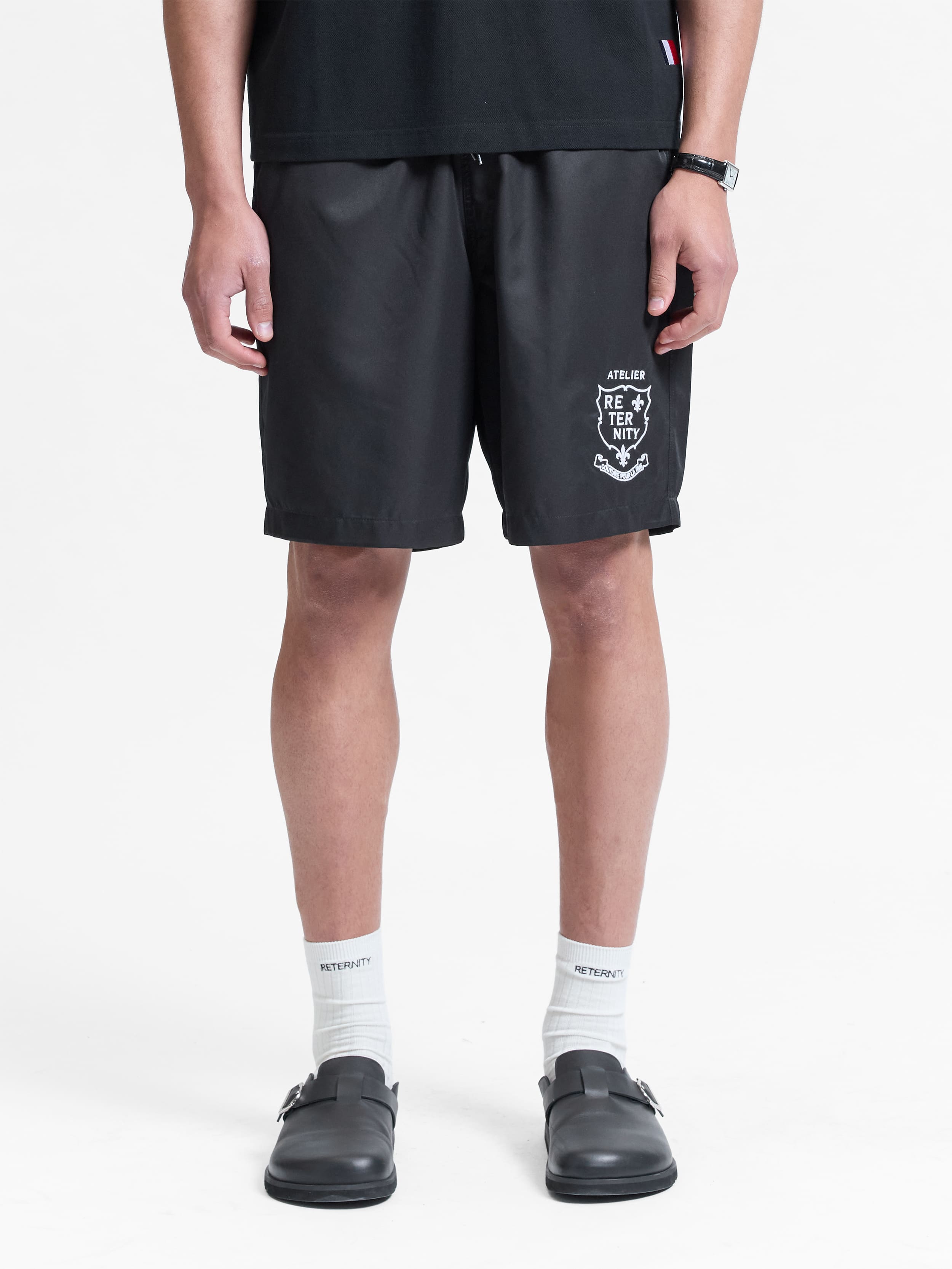 L’ATELIER DE LA RUE SWIMSHORTS - BLACK