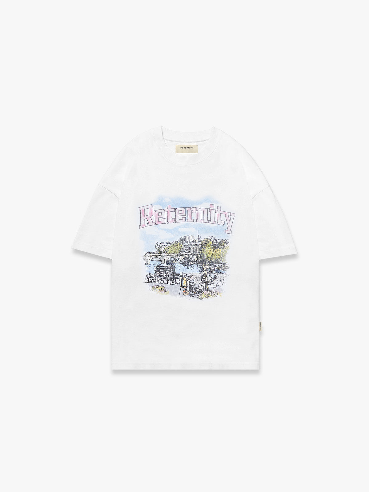 LA SEINE T-SHIRT - WHITE