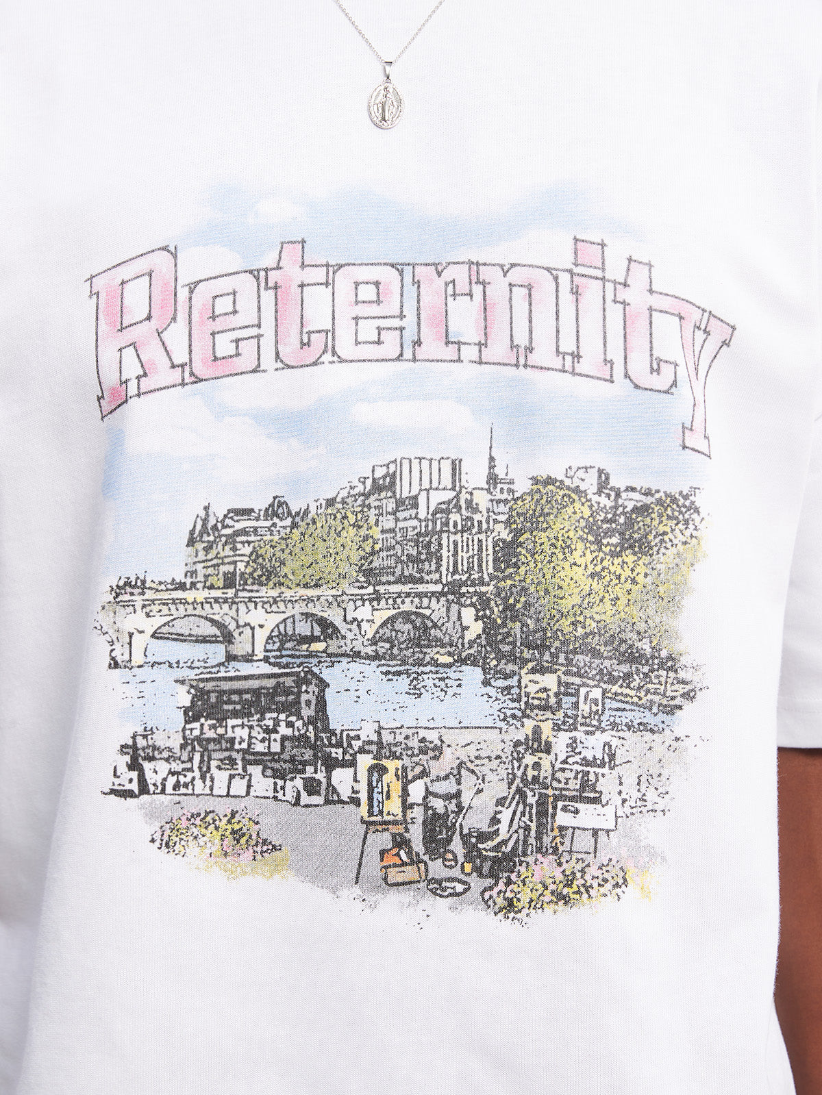 LA SEINE T-SHIRT - WHITE