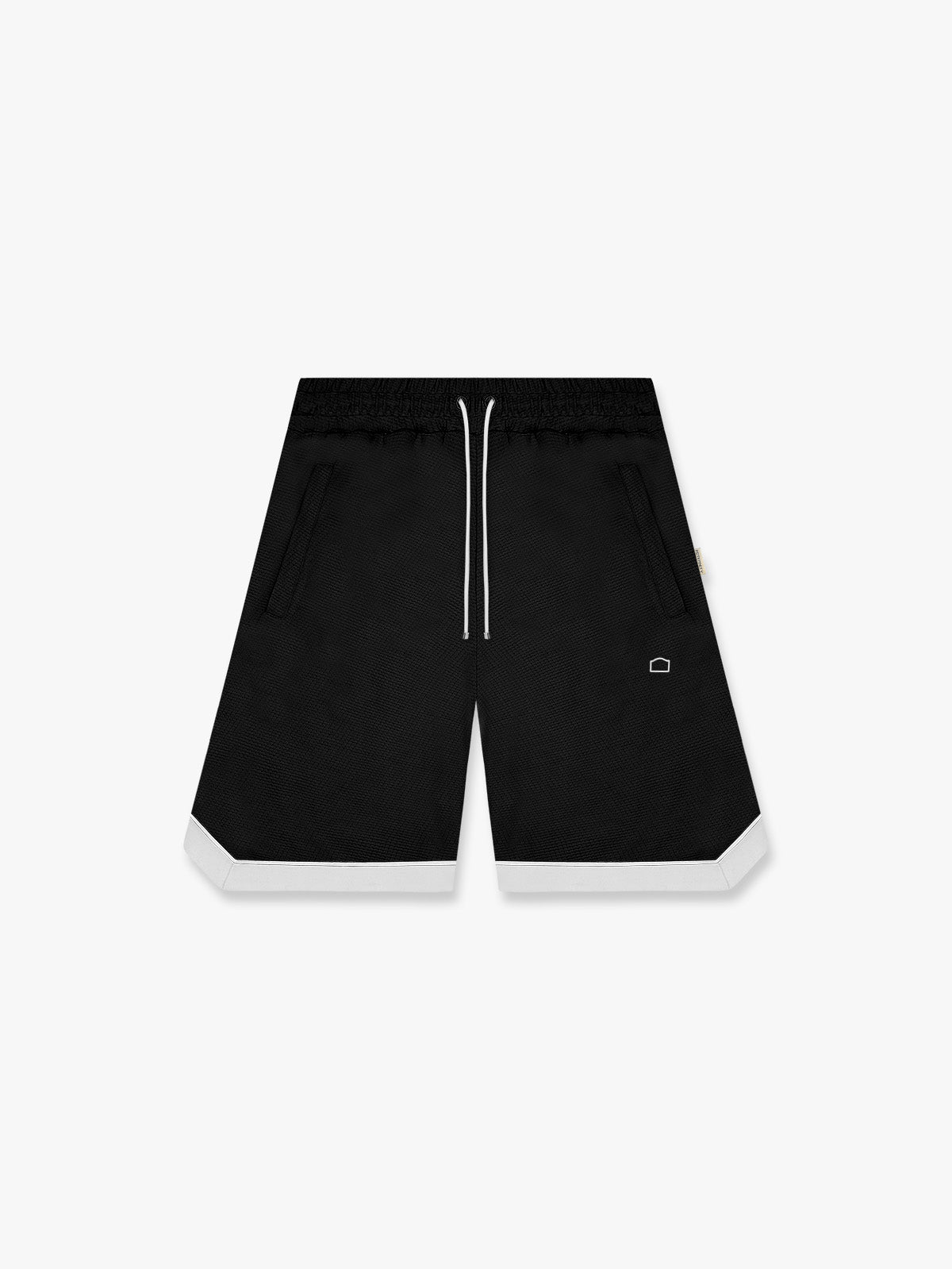 SIGNE MESH SHORTS - BLACK