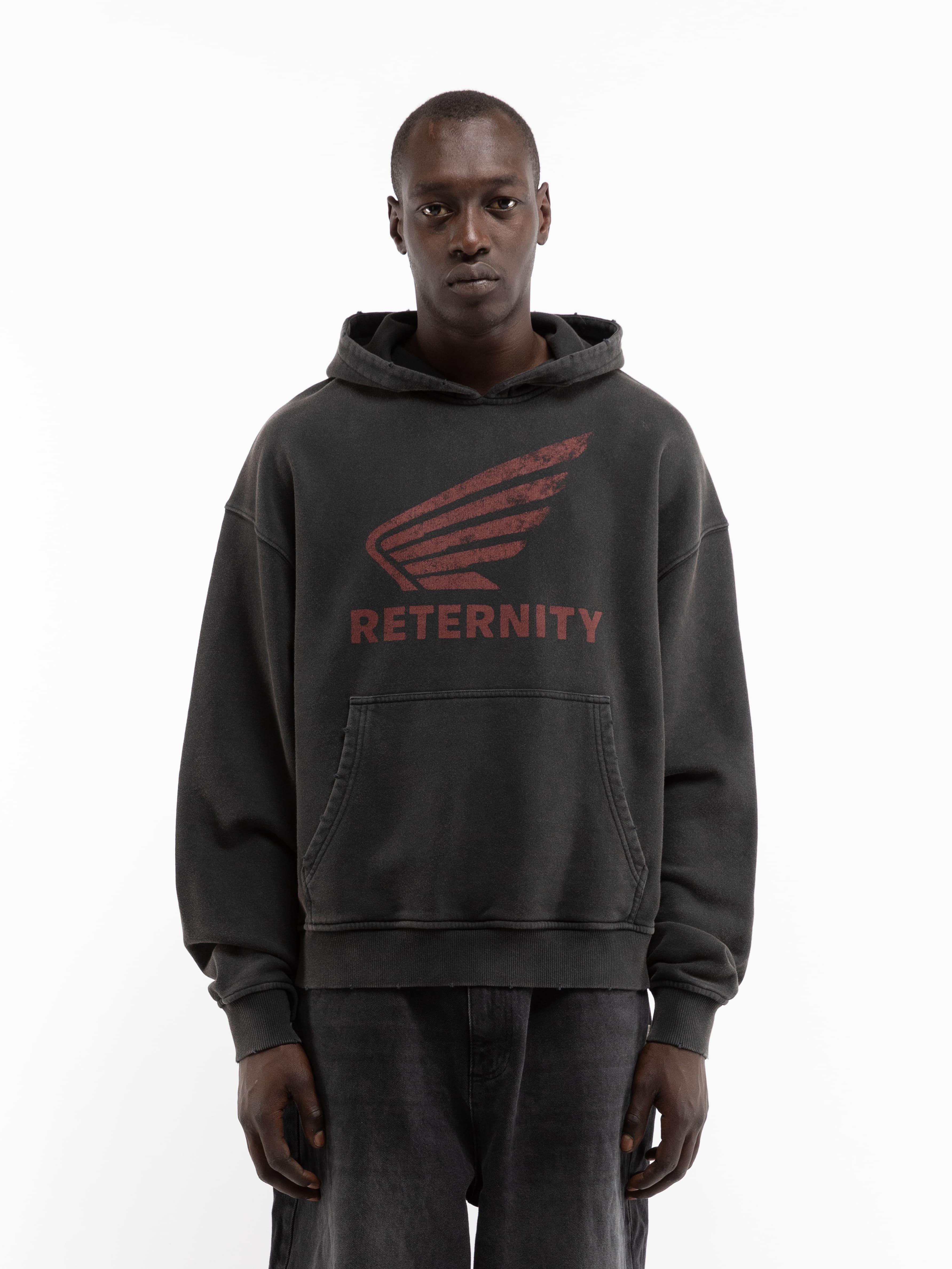 AÉRO HOODIE - WASHED BLACK