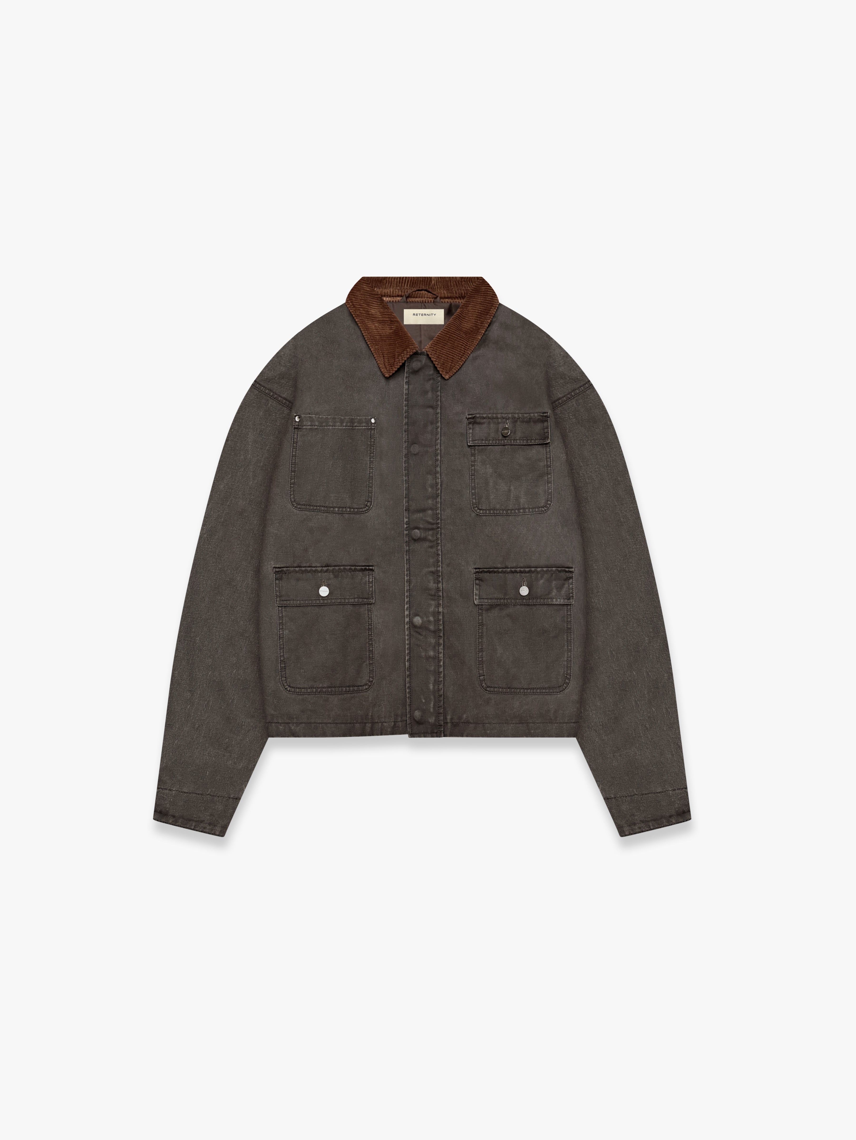 WAXED HUNTING JACKET - VINTAGE BROWN