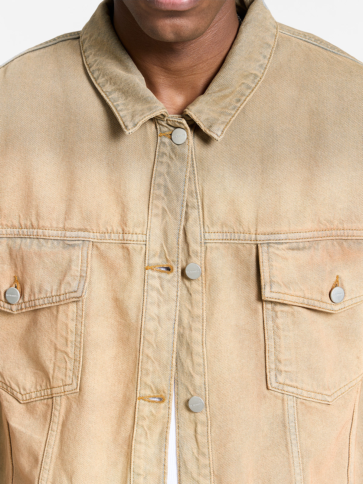 ESSENTIAL DENIM JACKET - SAND WASH