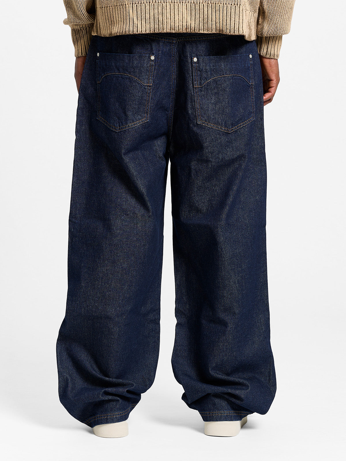 ESSENTIAL BAGGY DENIM - RAW INDIGO