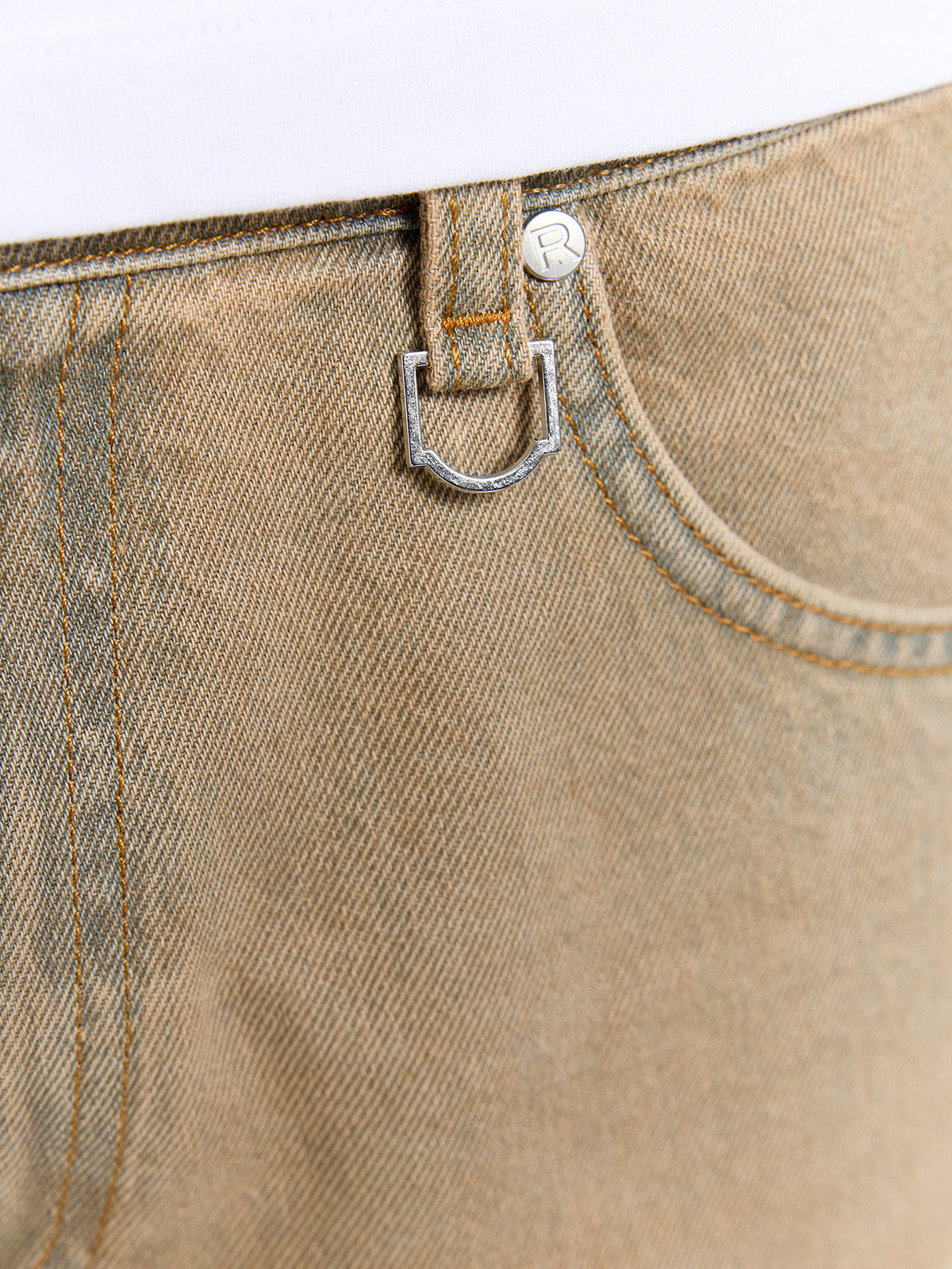 ESSENTIAL BAGGY DENIM - SAND WASH