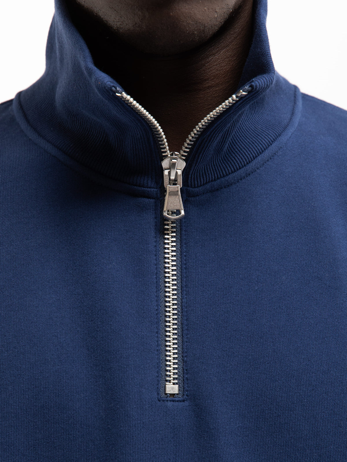 SAINT GERMAIN HALF ZIP - NAVY