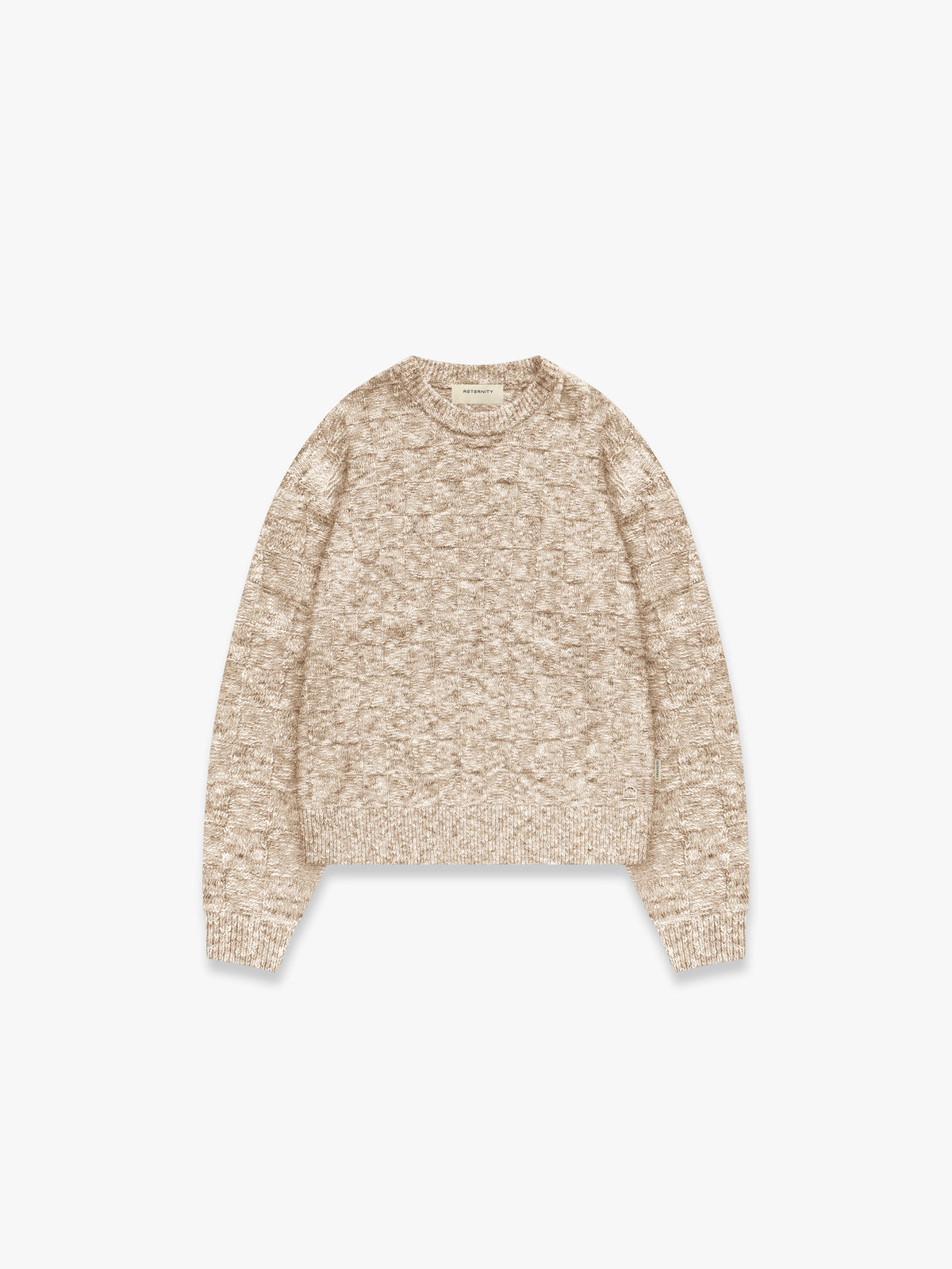 ARTISAN KNIT SWEATER - SAND