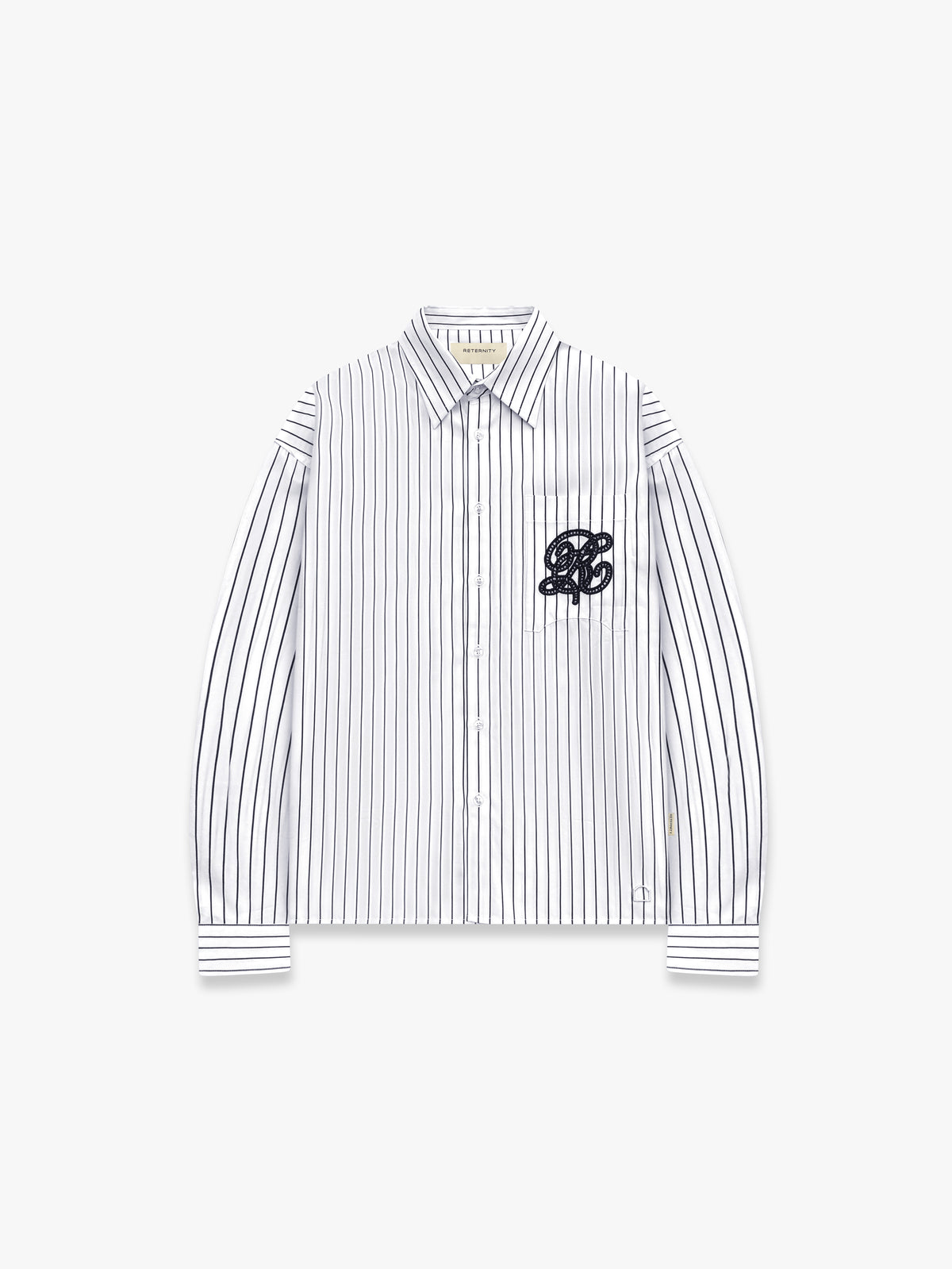 LE RAYÉE SHIRT - WHITE/NAVY