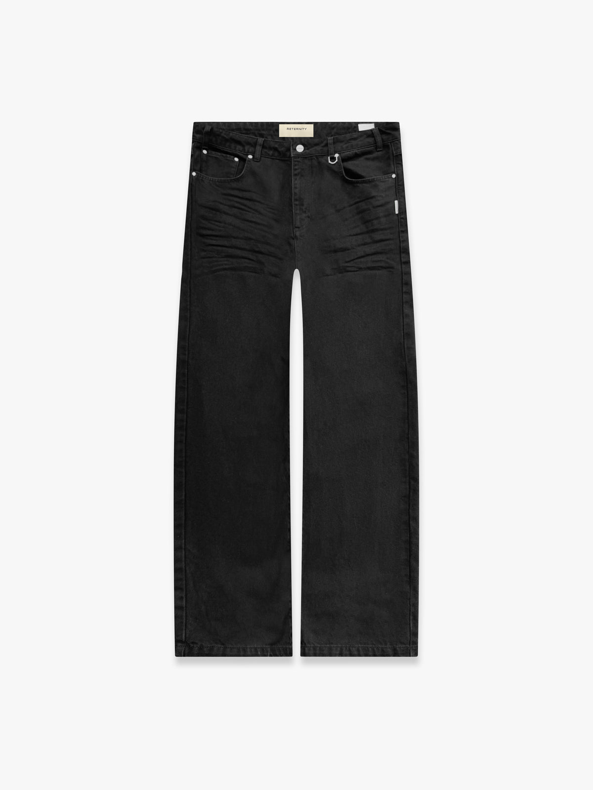 ESSENTIAL BAGGY DENIM - DEEP BLACK
