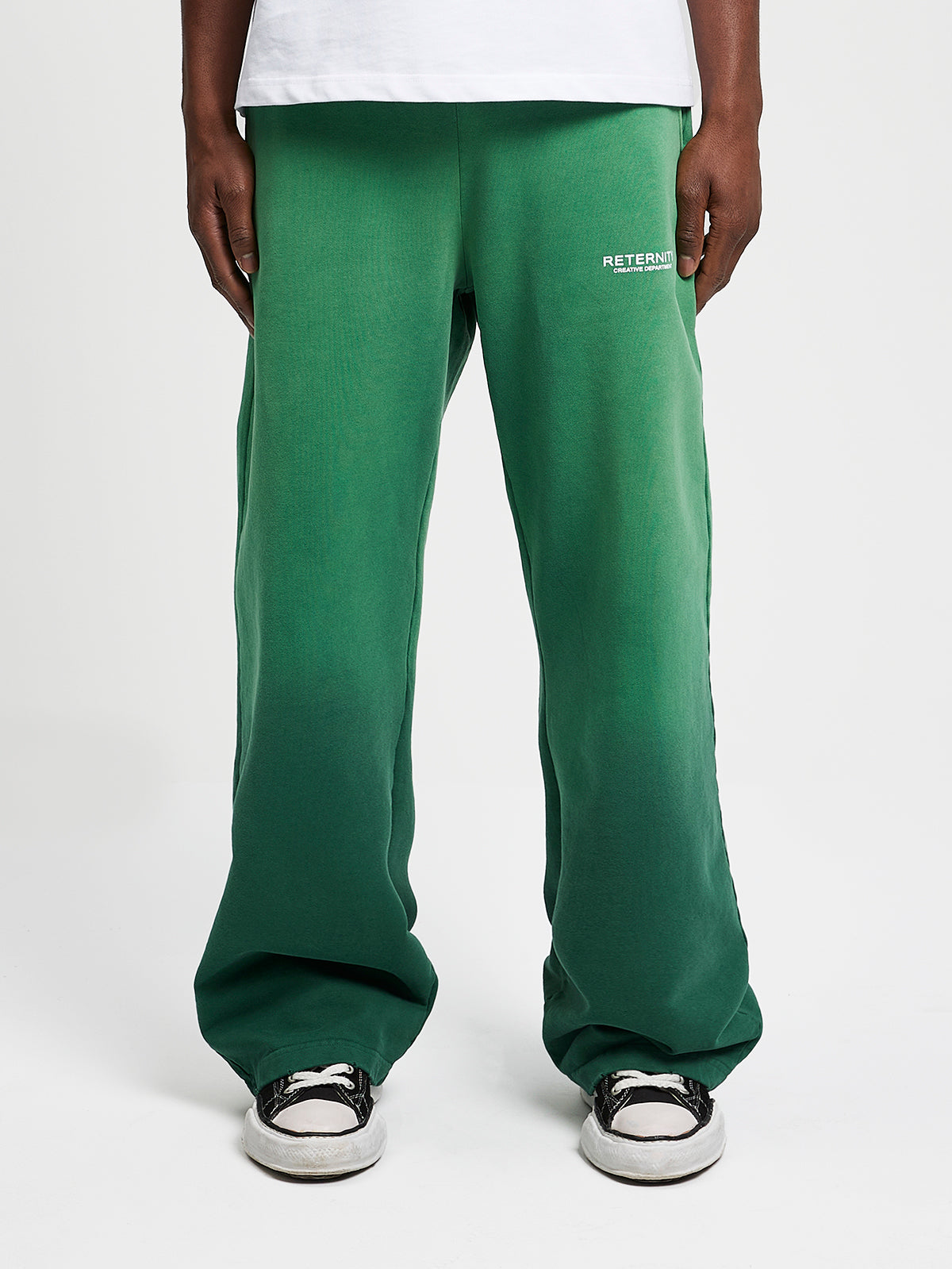 CREATIVE DEPT SWEATPANTS - FADED GREEN