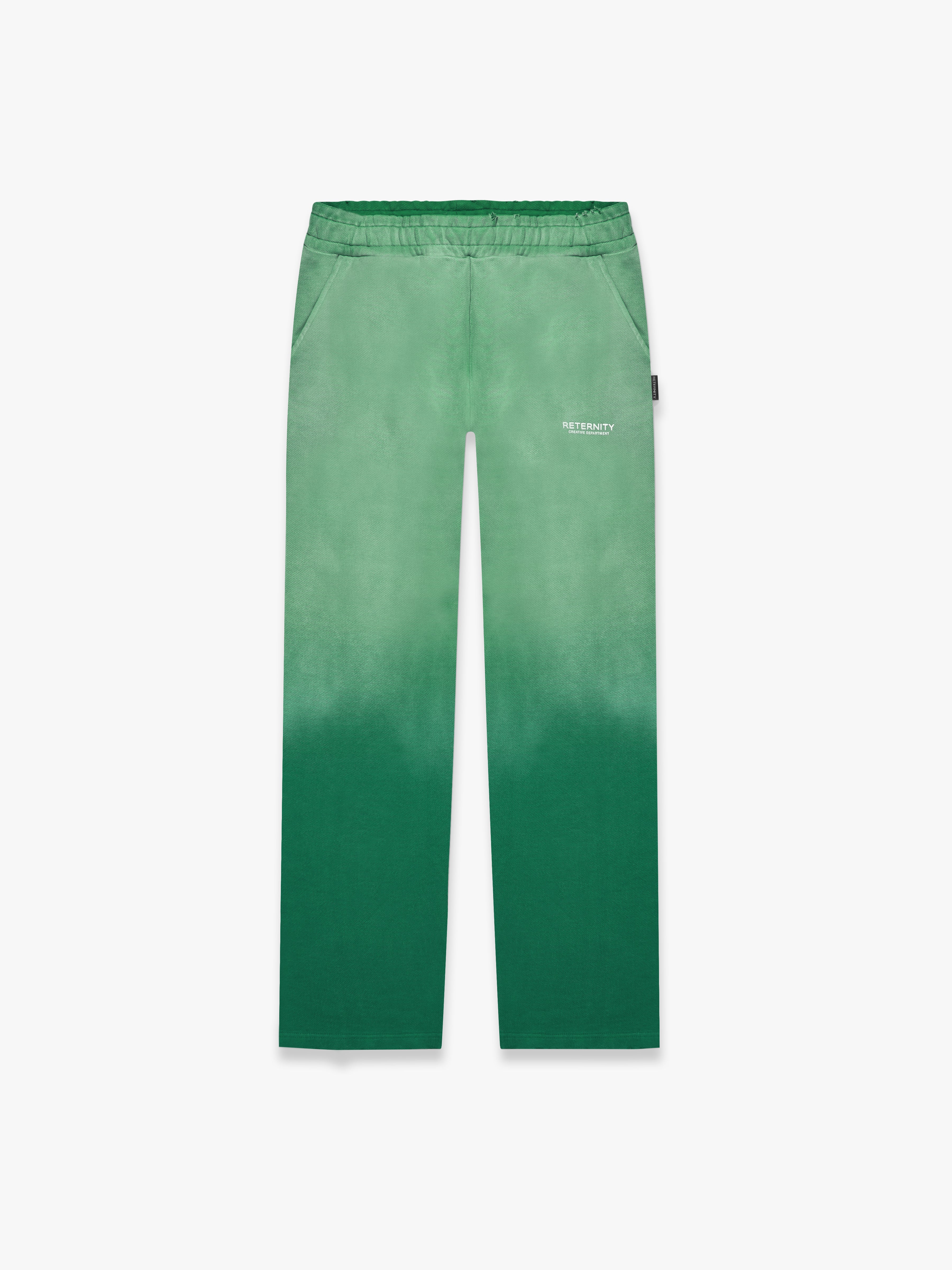 CREATIVE DEPT SWEATPANTS - FADED GREEN