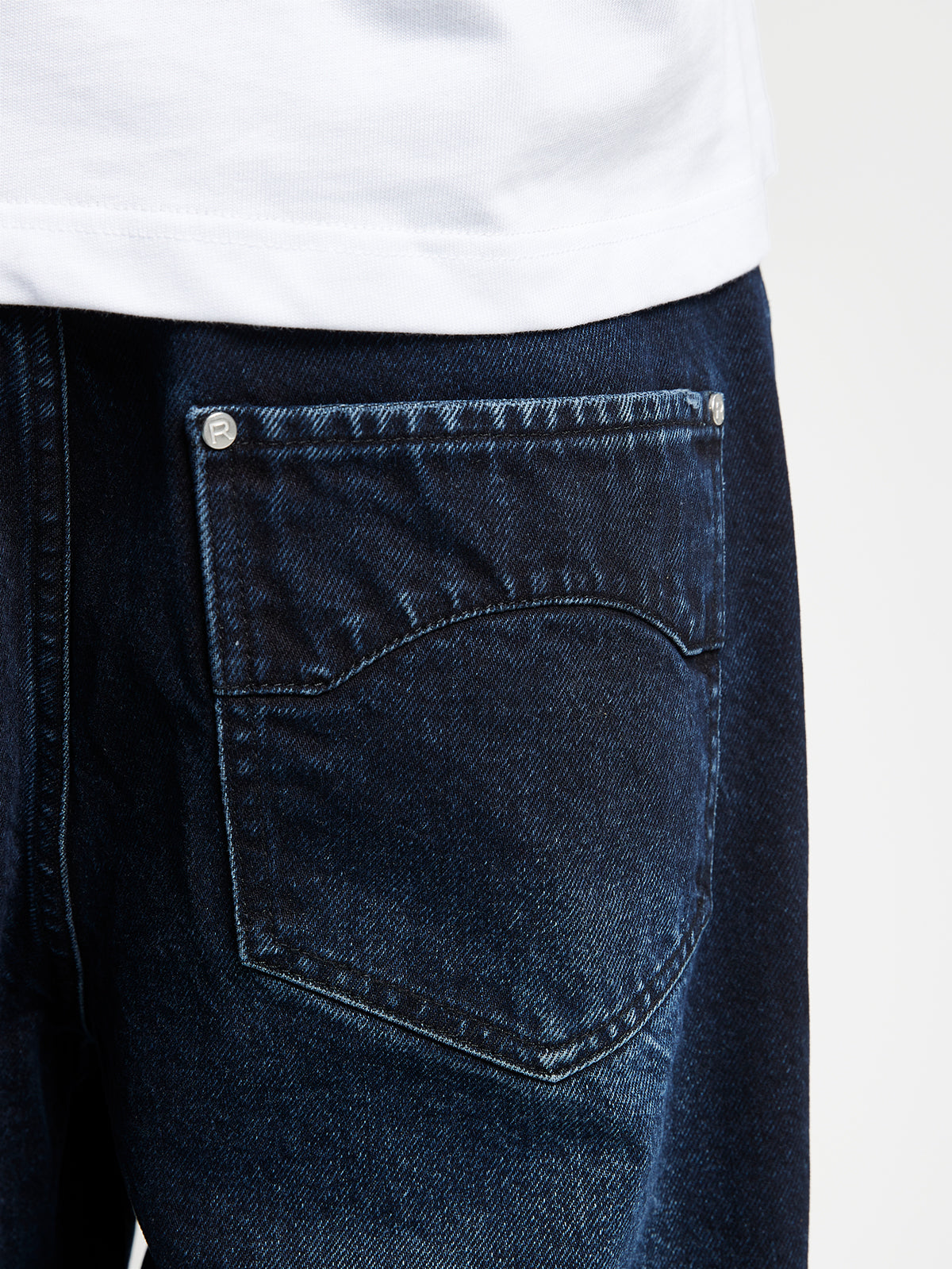 ESSENTIAL BAGGY DENIM - DARK BLUE