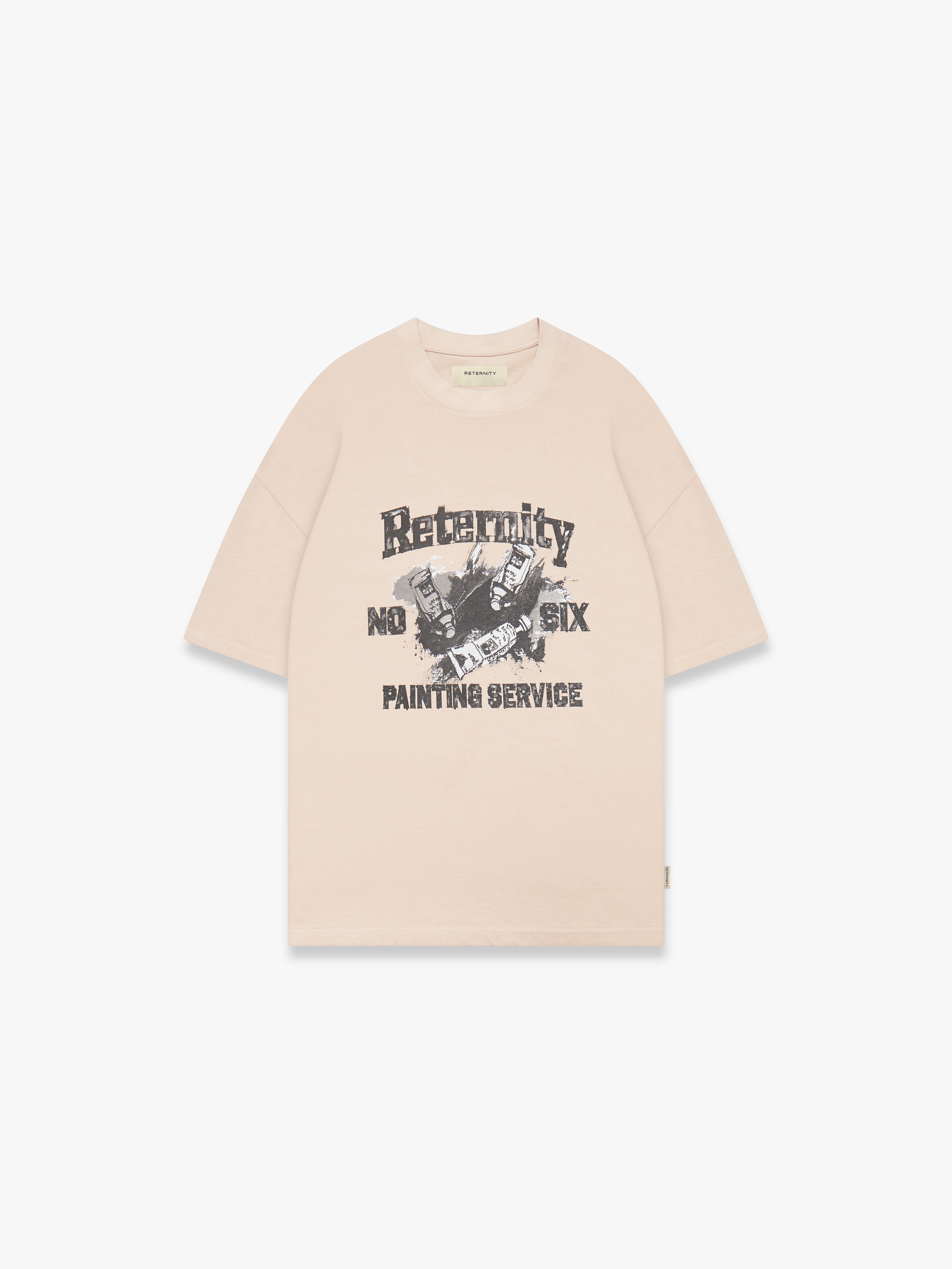 PAINTING SERVICE T-SHIRT - SAND