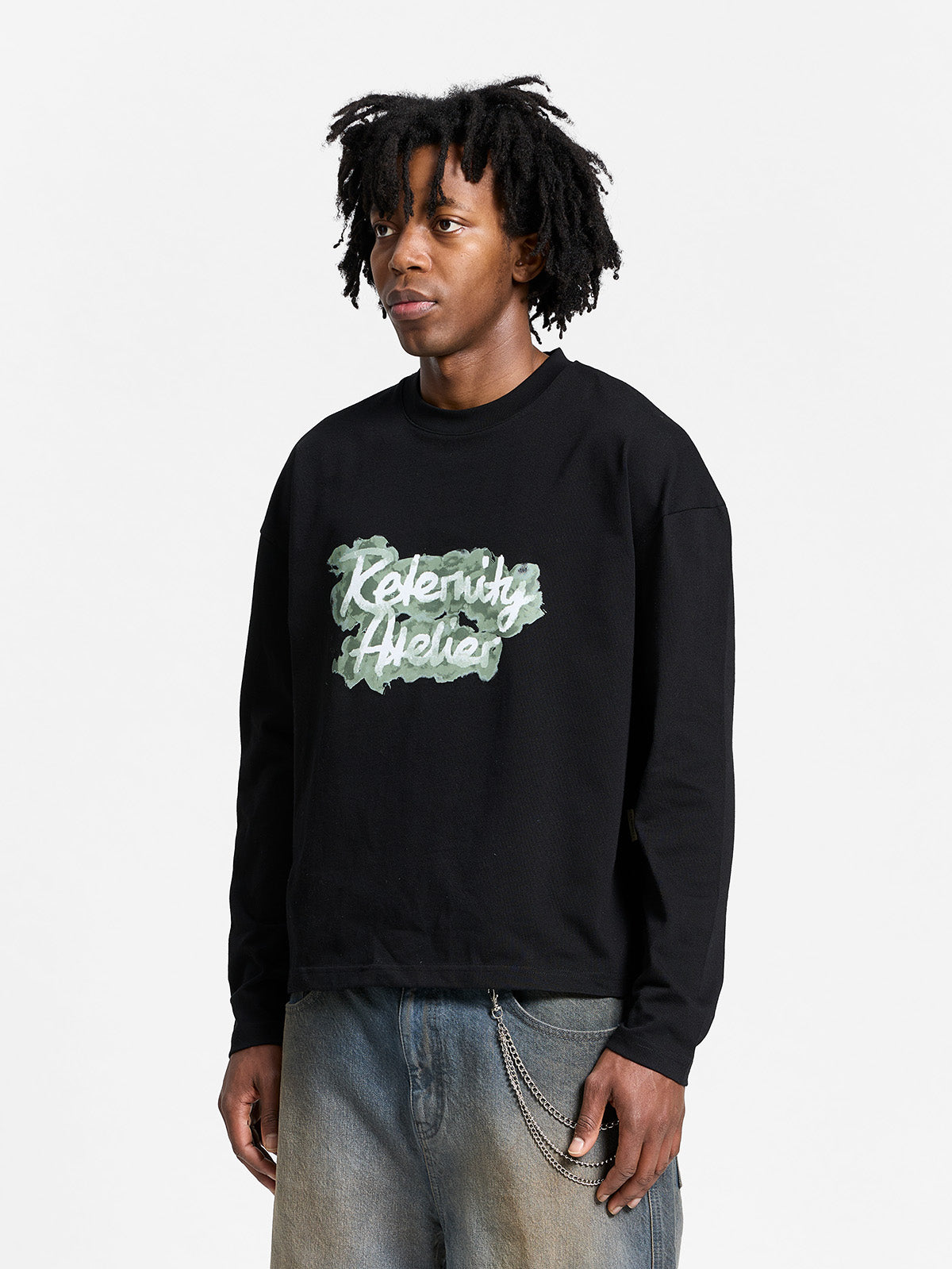 LE VERNIS LONGSLEEVE - BLACK