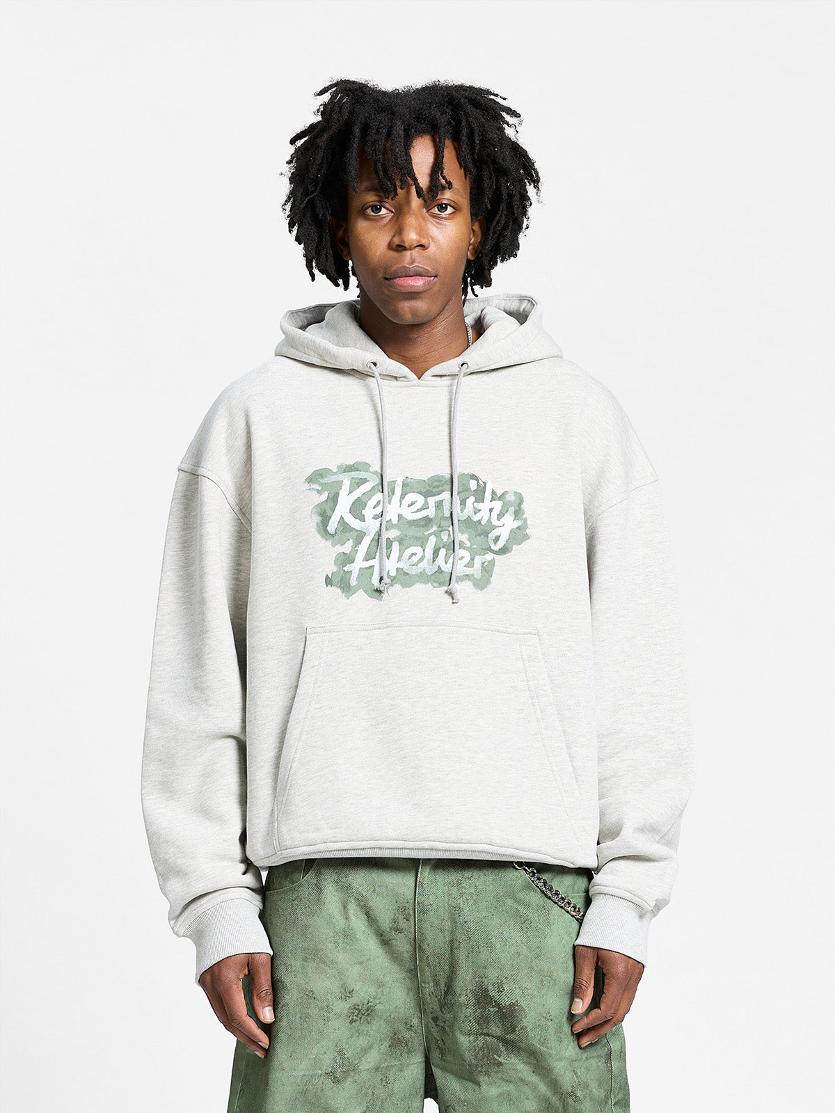 LE VERNIS HOODIE - MELANGE GREY