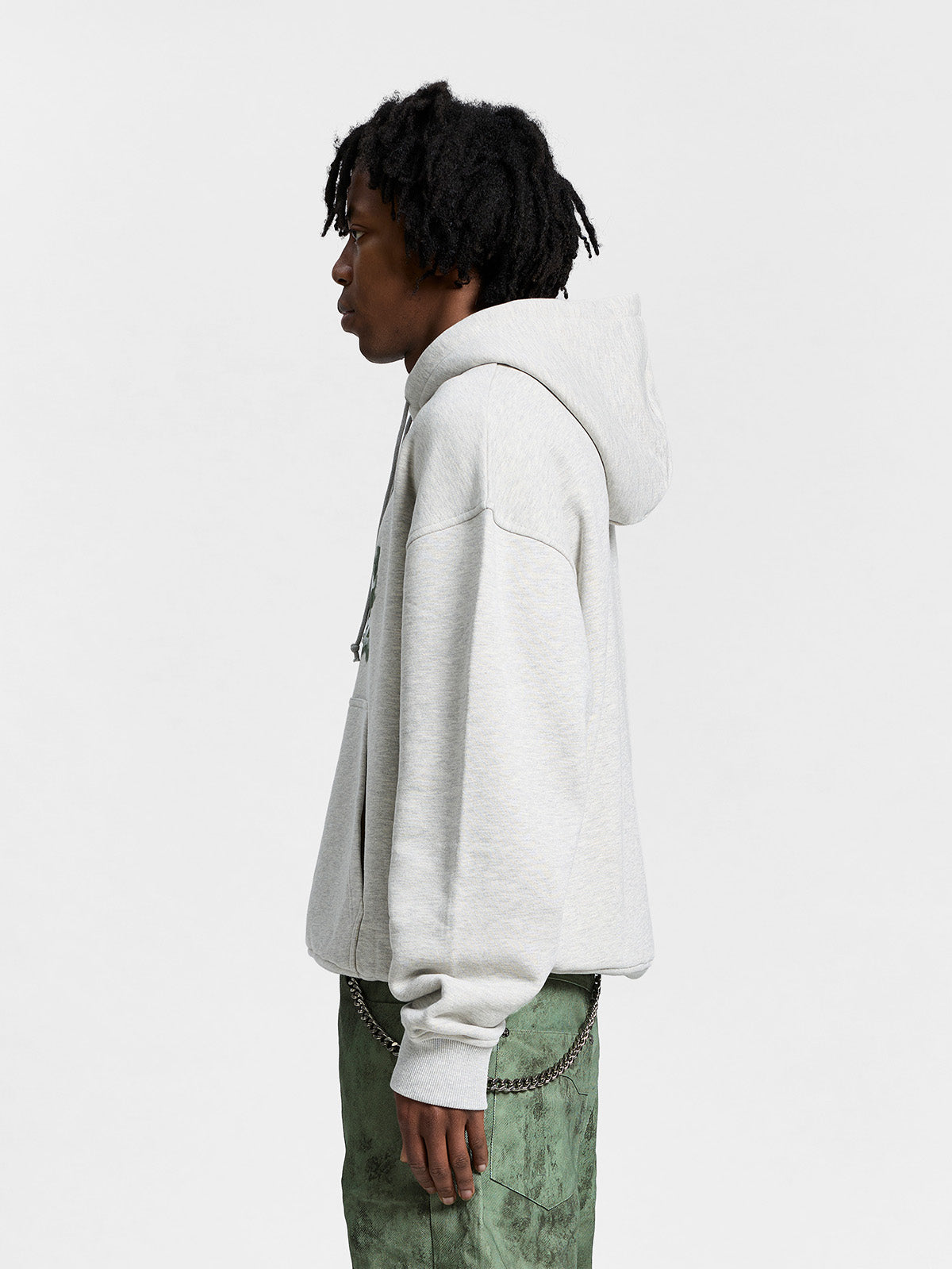 LE VERNIS HOODIE - MELANGE GREY