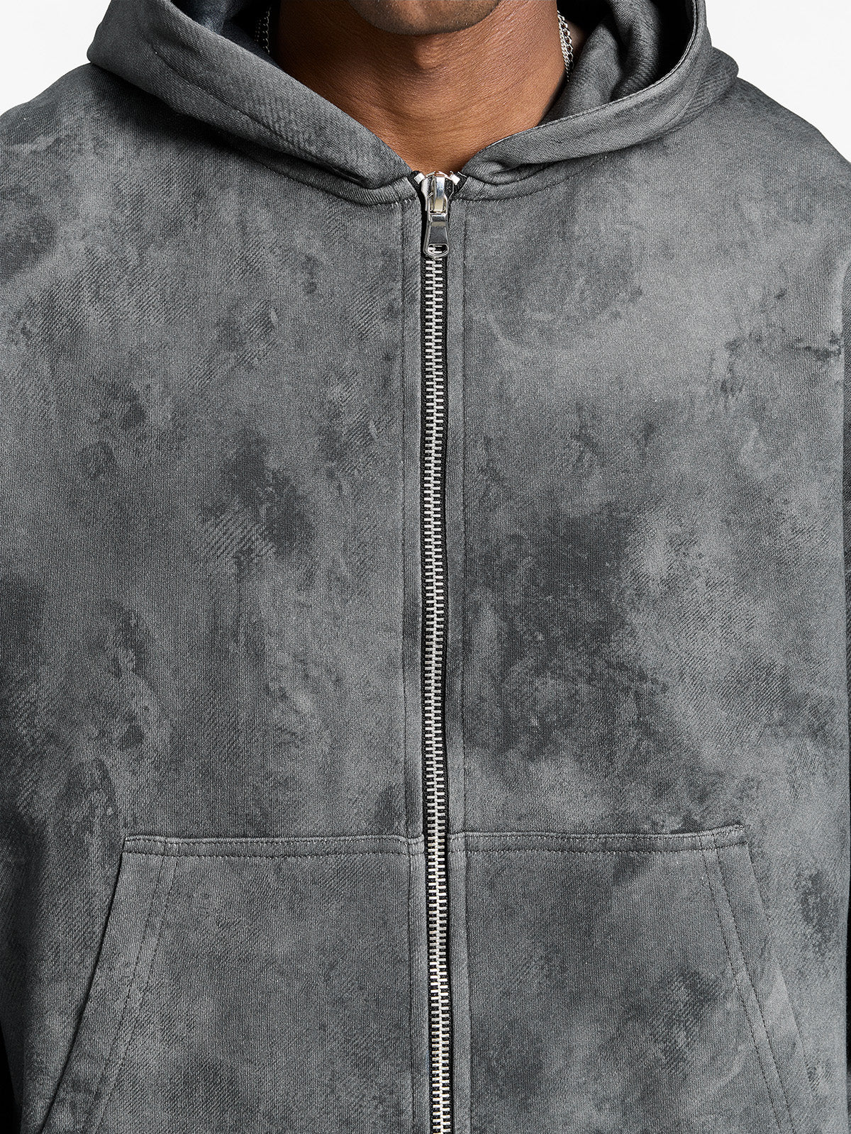 DÉLIRIA ZIP HOODIE - BLACK