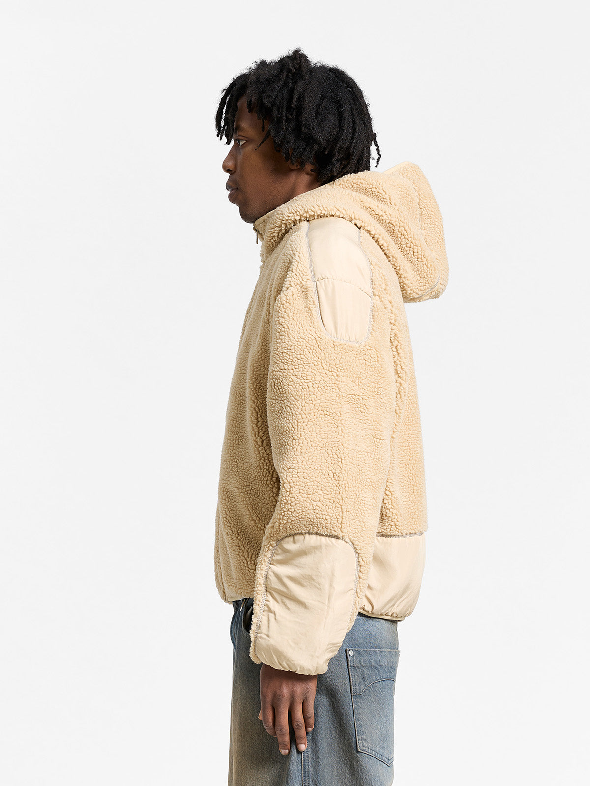 BERCY FLEECE JACKET - SAND