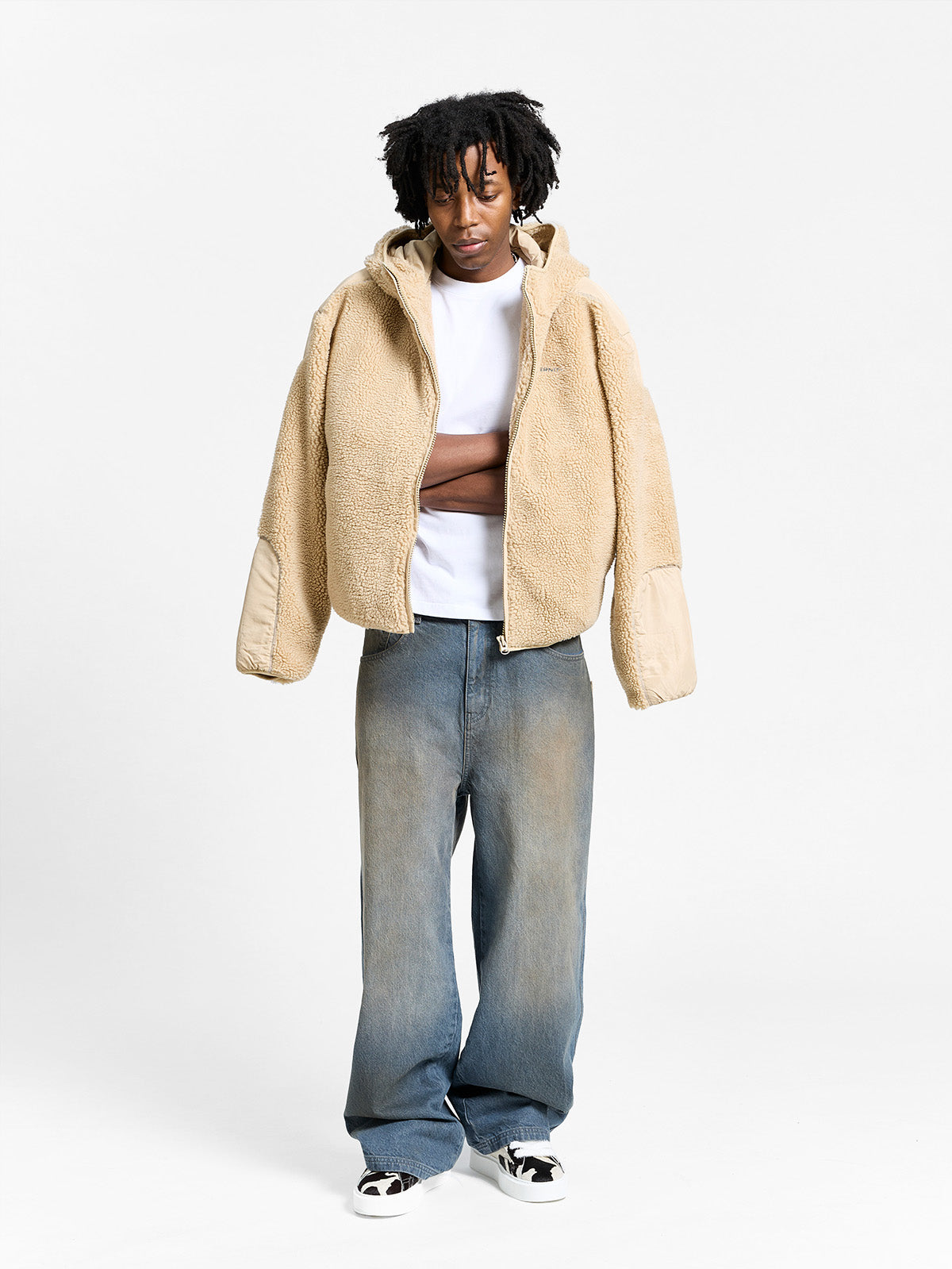 BERCY FLEECE JACKET - SAND