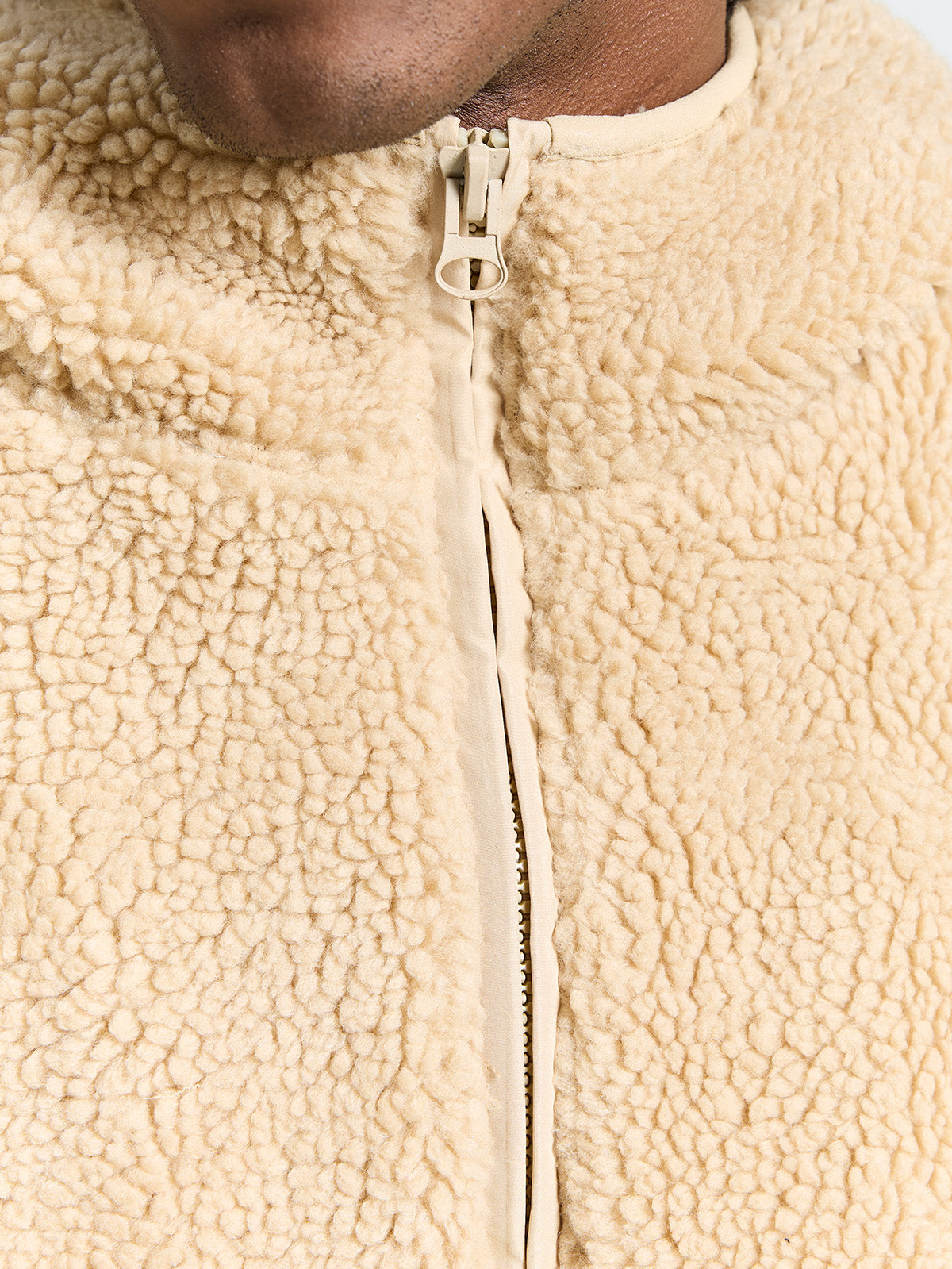BERCY FLEECE JACKET - SAND