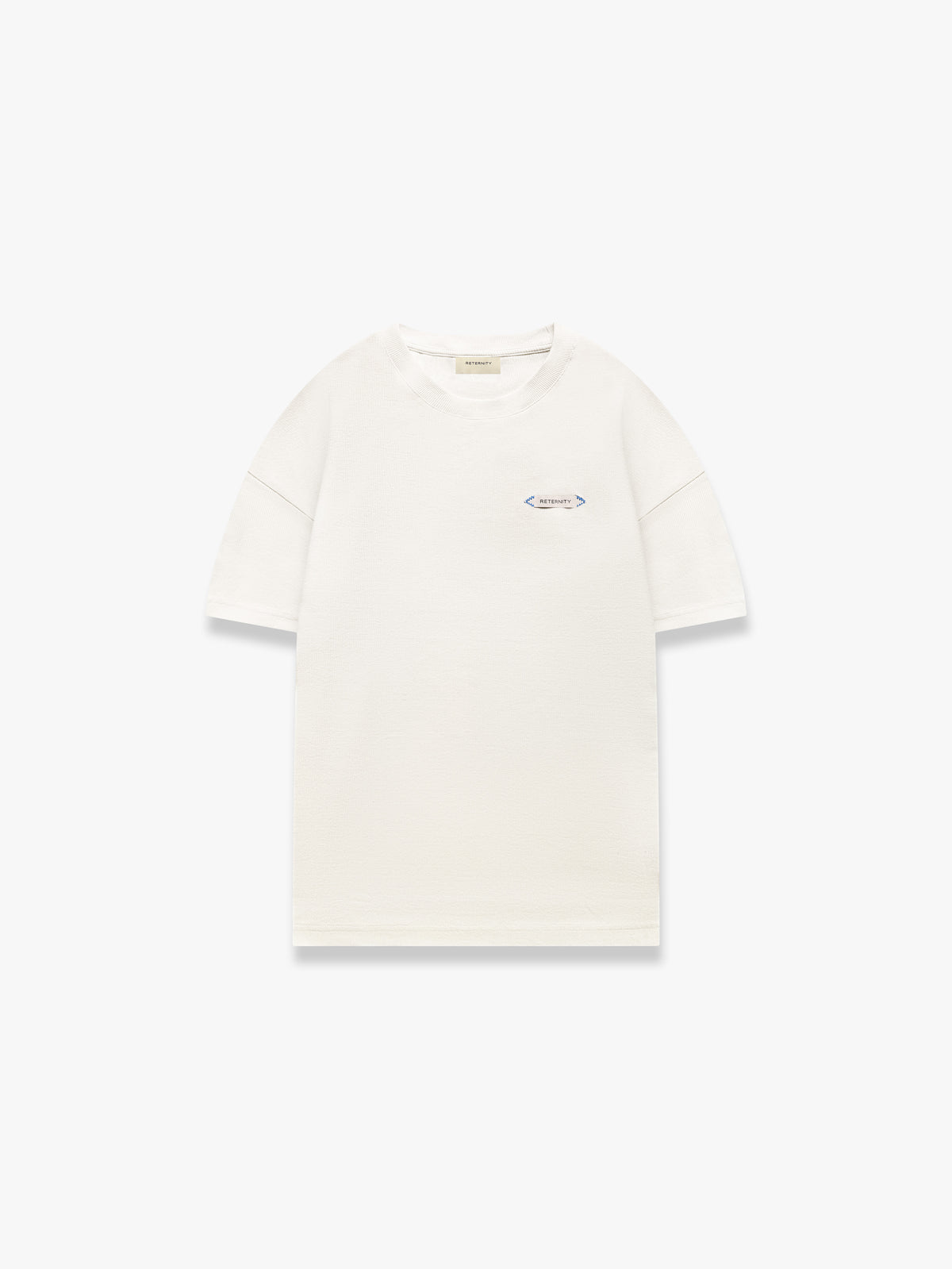 L’ATELIER LINE RIB T-SHIRT - OFF WHITE