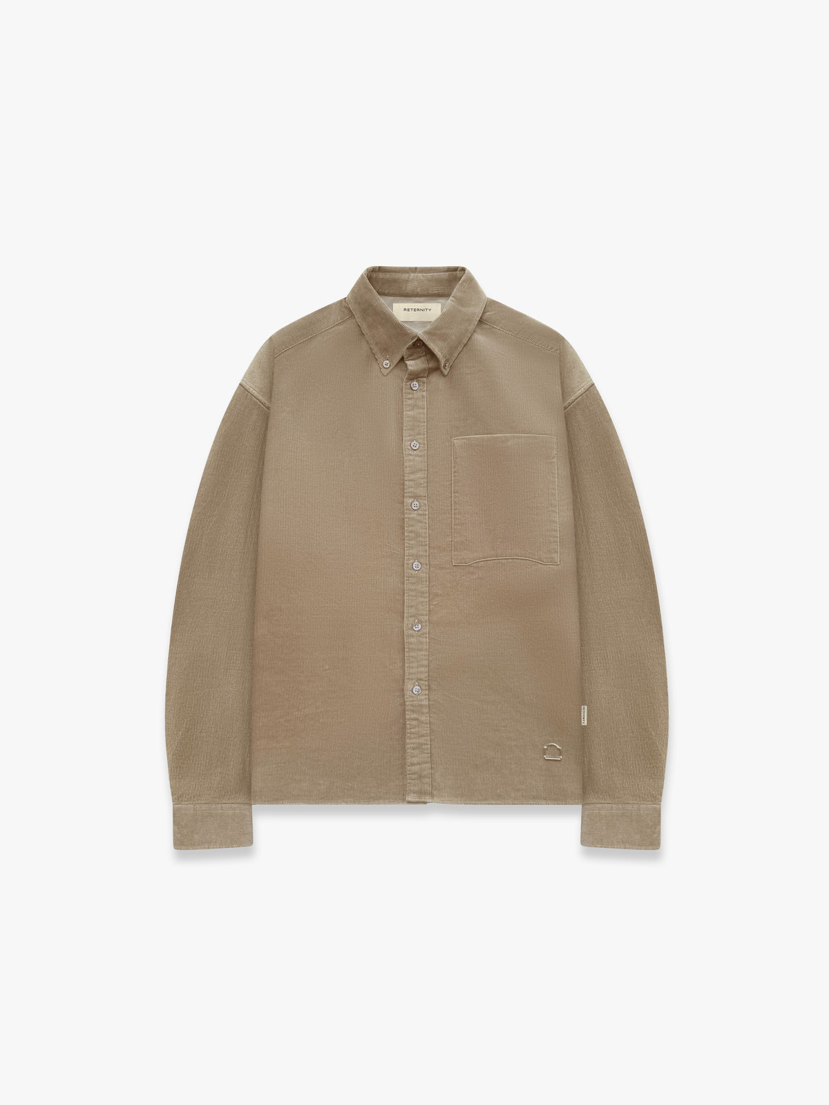 SIGNE SHIRT - BROWN CORD
