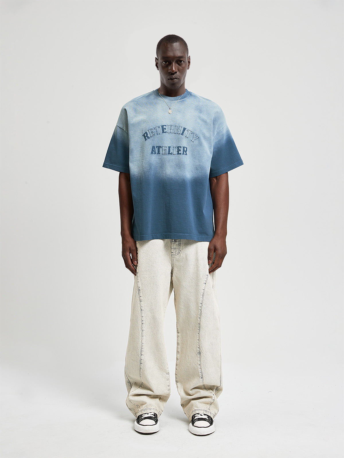 ÉVÉNIE T-SHIRT - FADED DARKBLUE