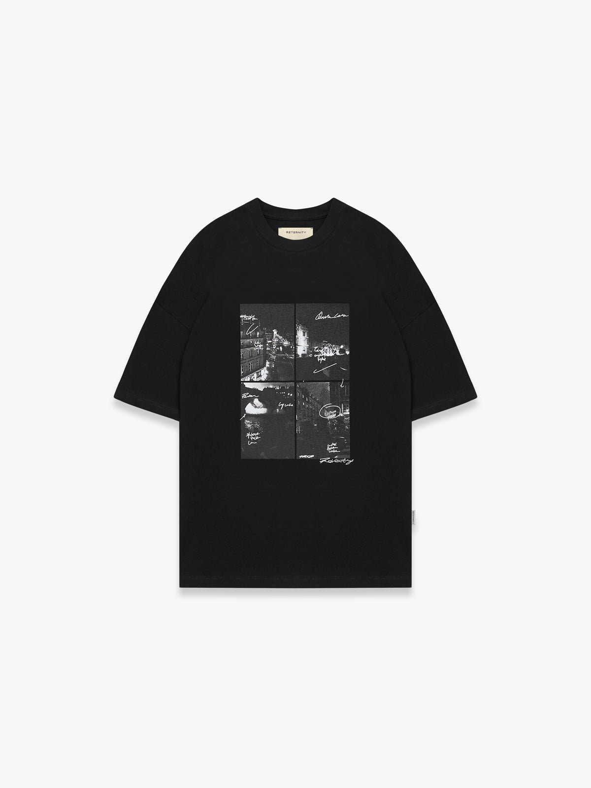 IMPRESSION T-SHIRT - BLACK