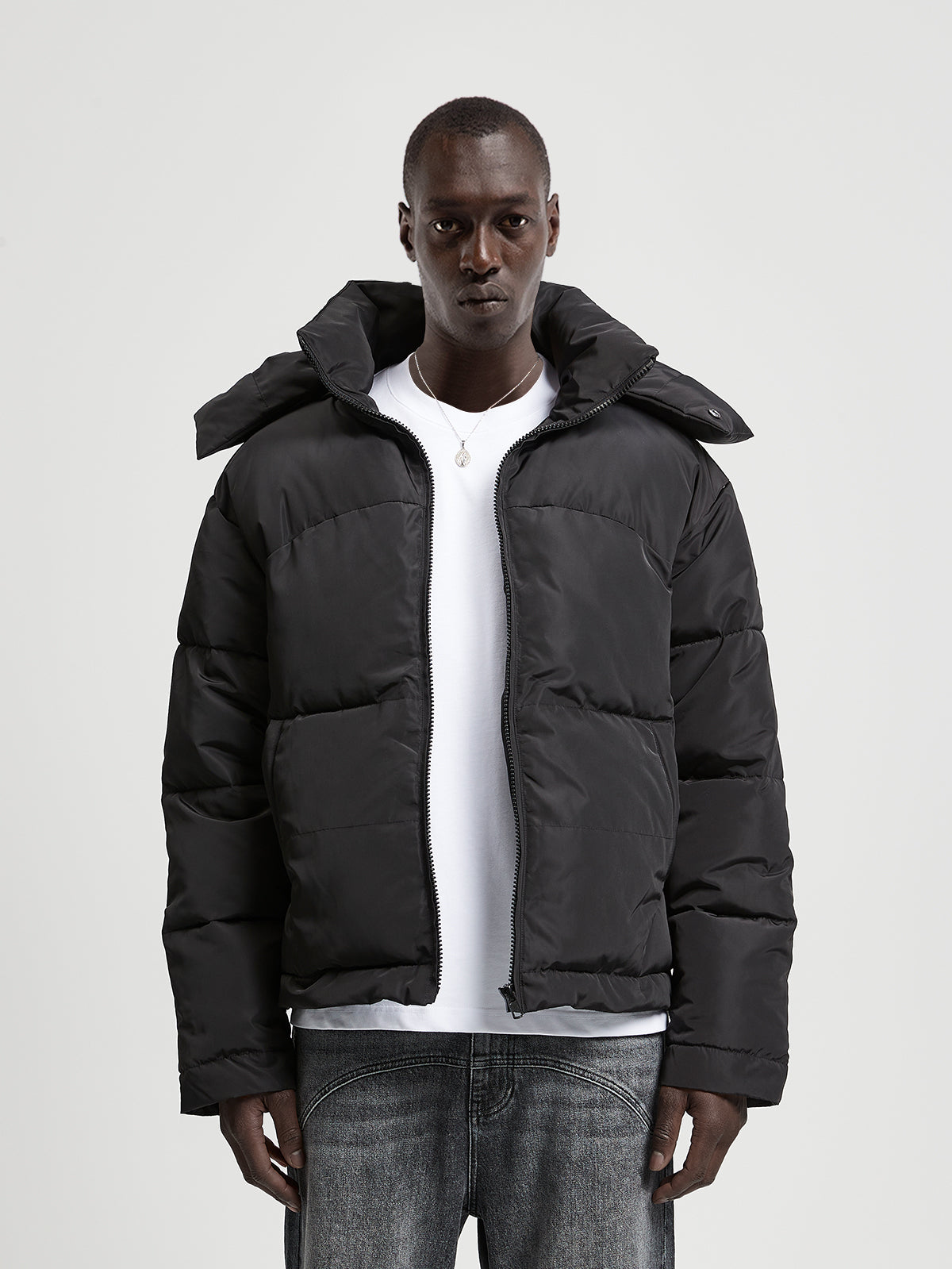 SIGNE PUFFER JACKET - BLACK