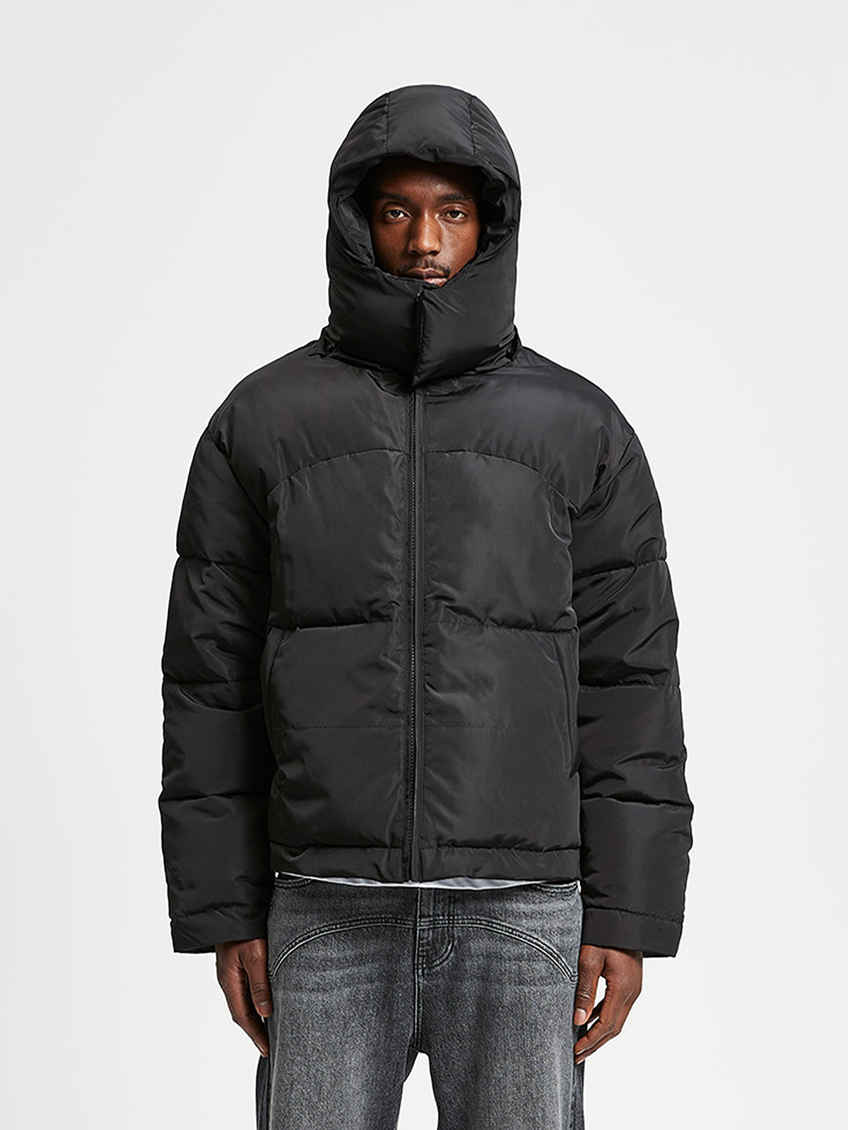 SIGNE PUFFER JACKET - BLACK