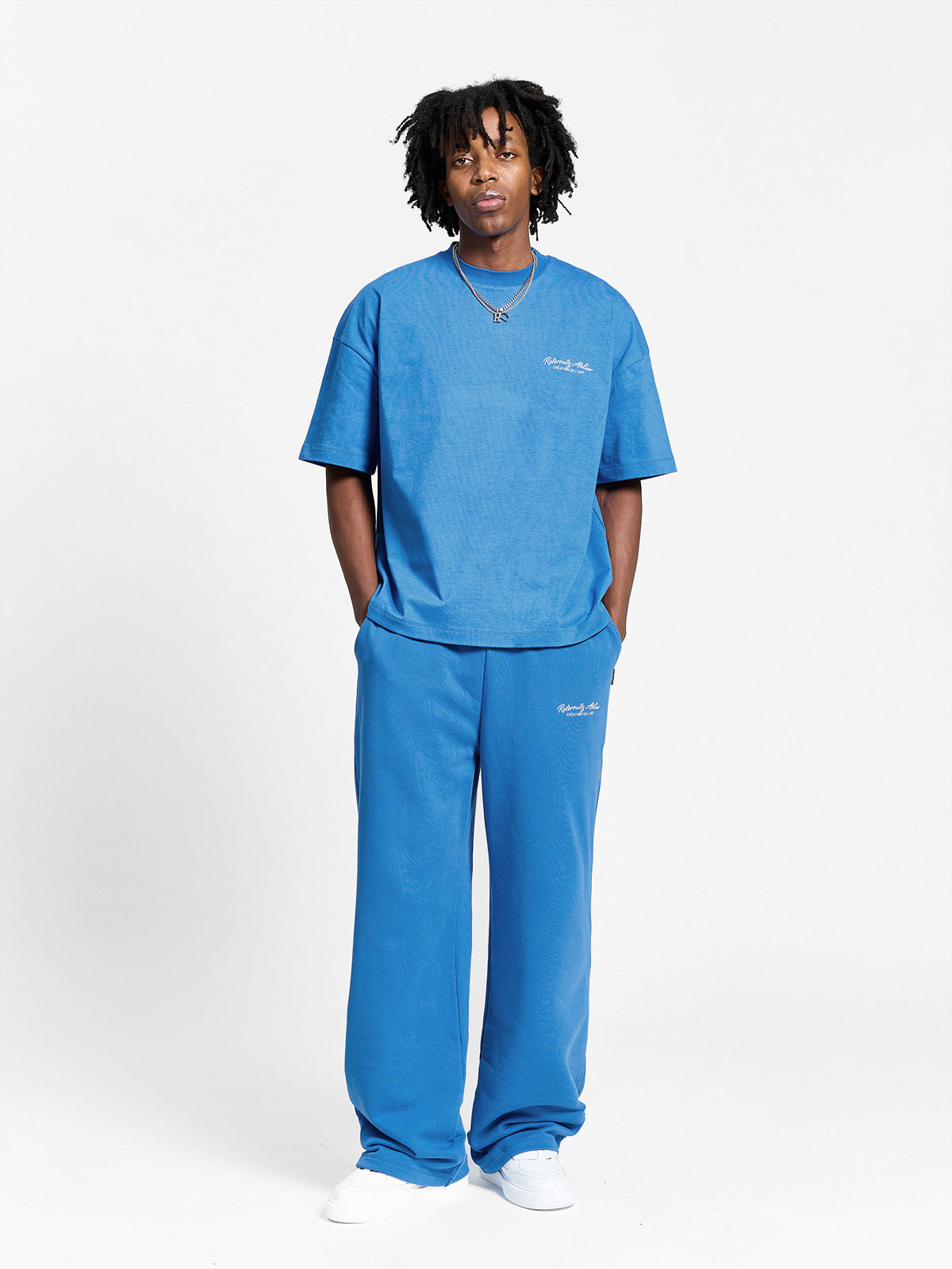 DE L'ART SWEATPANTS - BLUE