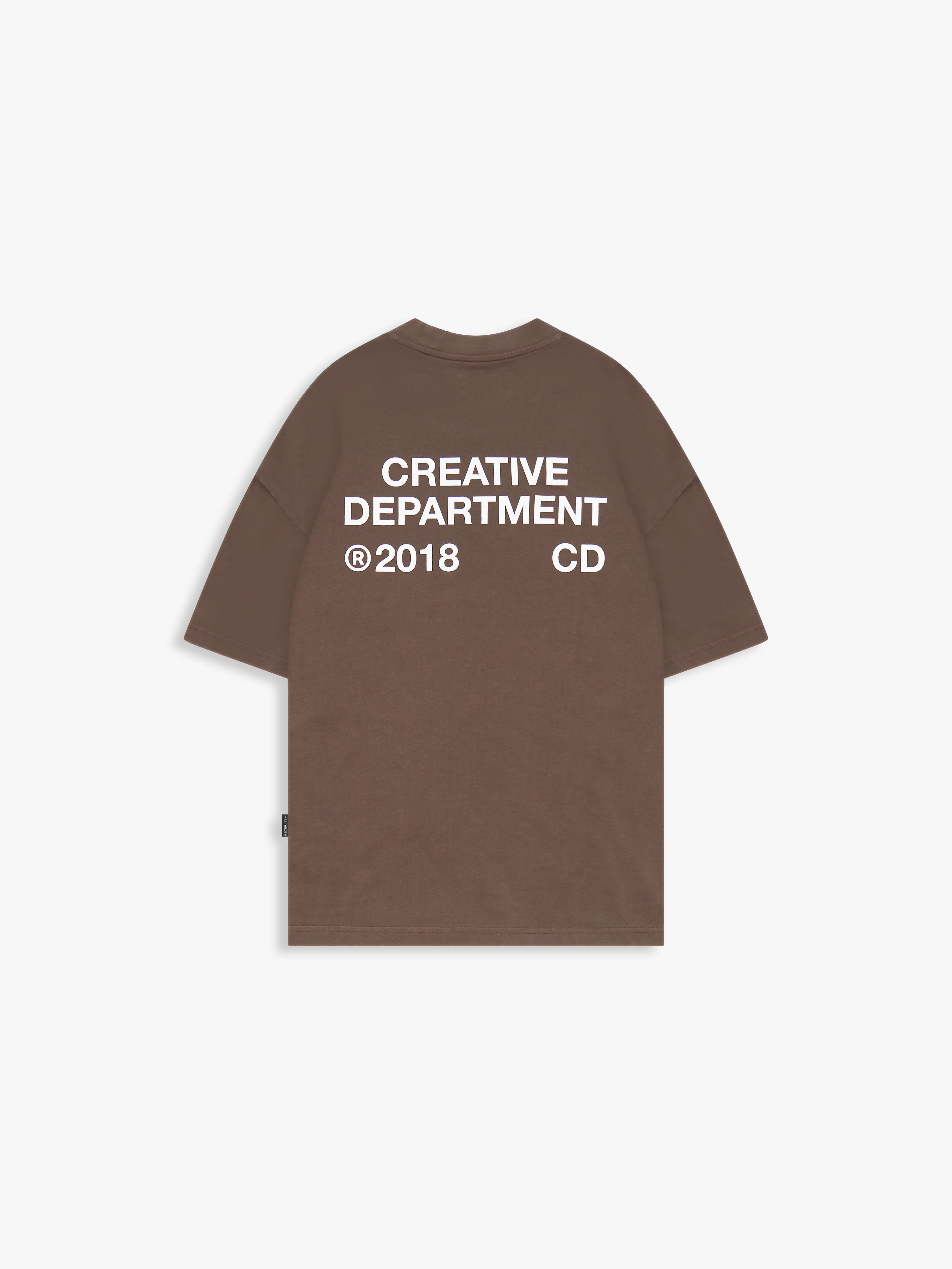 CREATIVE DEPT T-SHIRT - BROWN