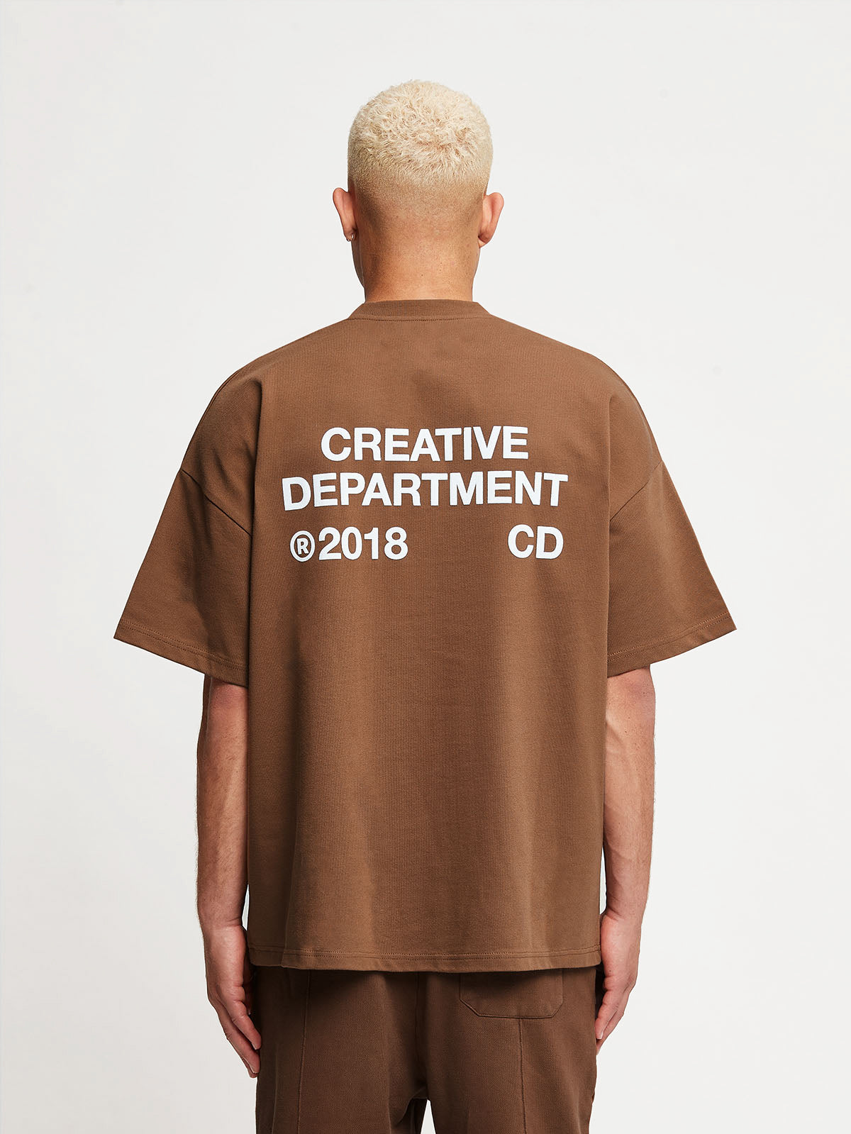 CREATIVE DEPT T-SHIRT - BROWN