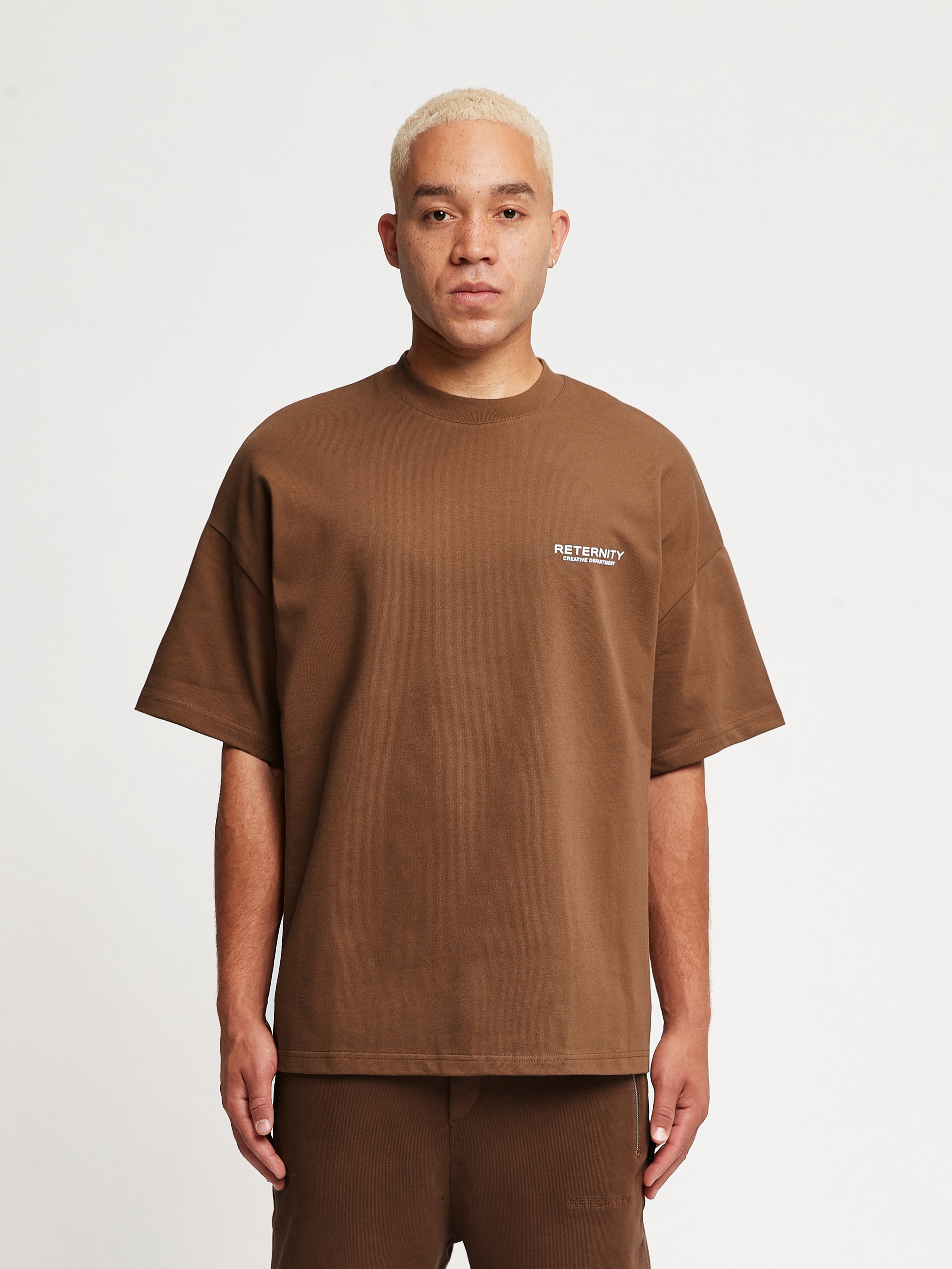 CREATIVE DEPT T-SHIRT - BROWN