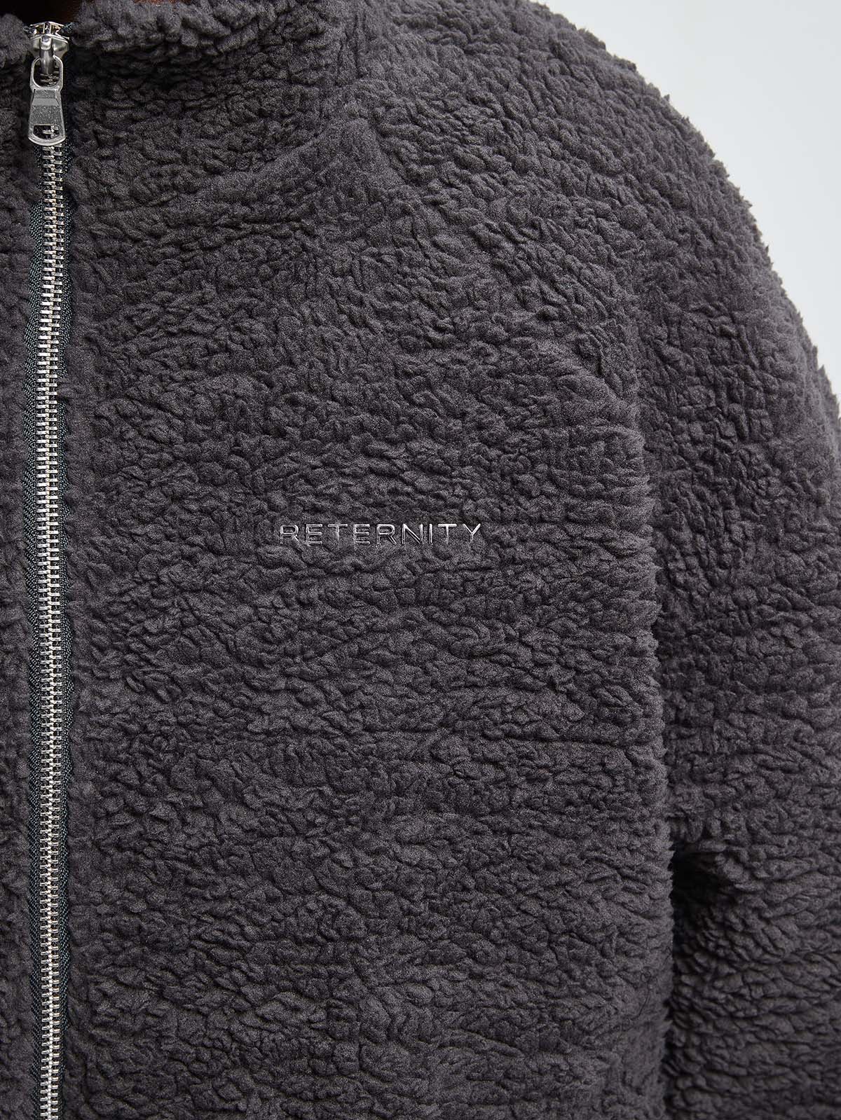 RETERNITY FLEECE JACKET - DARKGREY