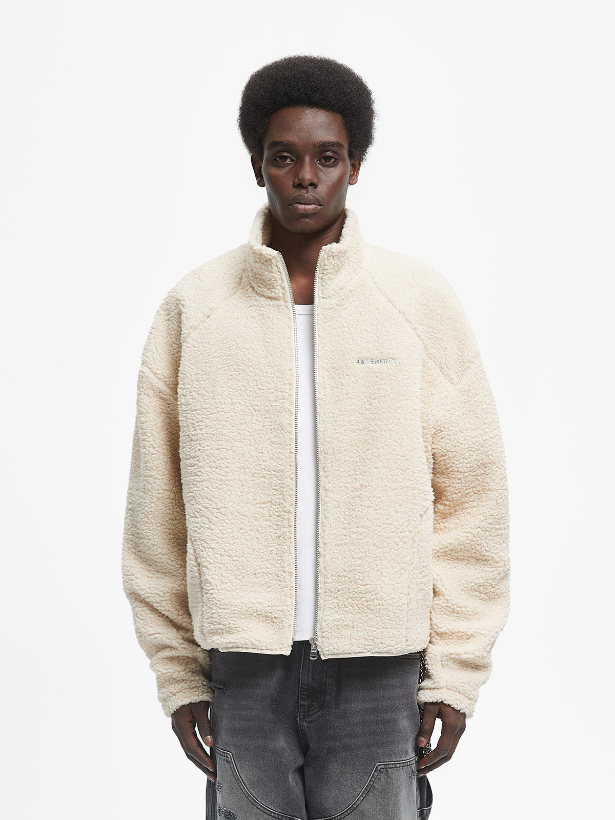 RETERNITY FLEECE JACKET CREAM