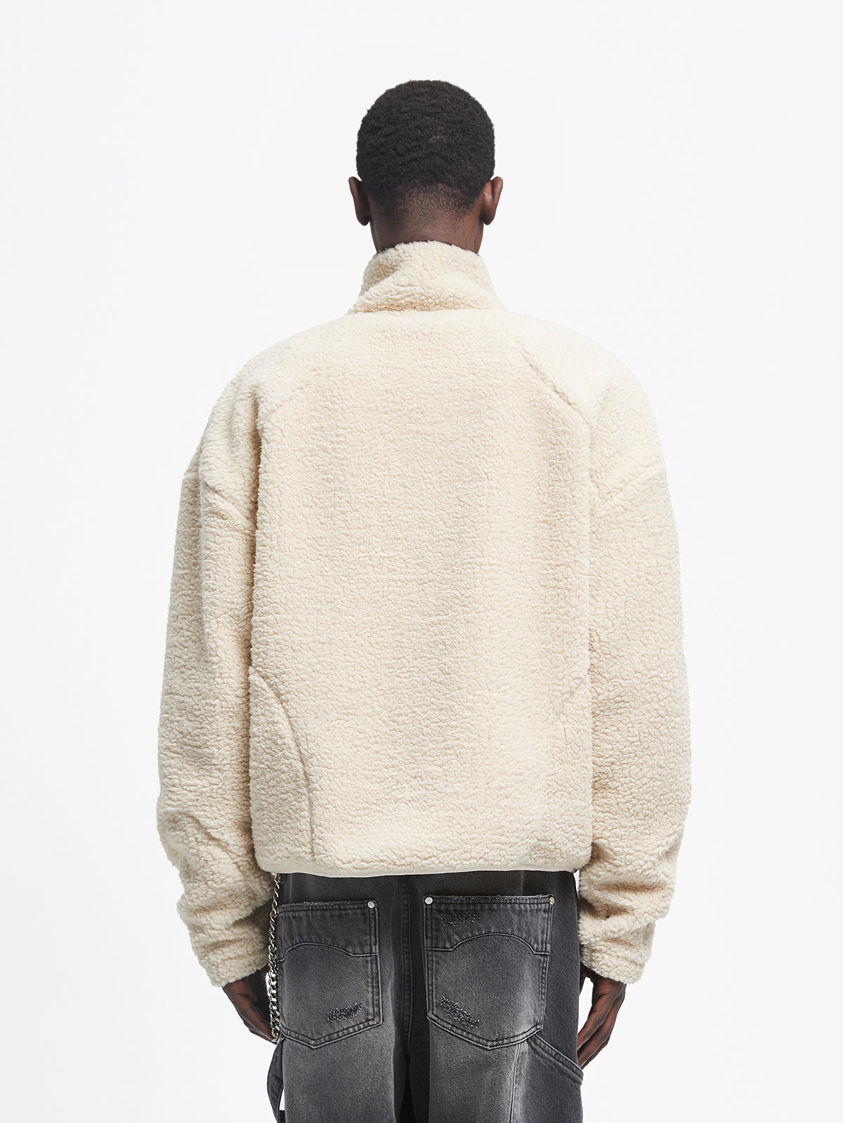 RETERNITY FLEECE JACKET - CREAM