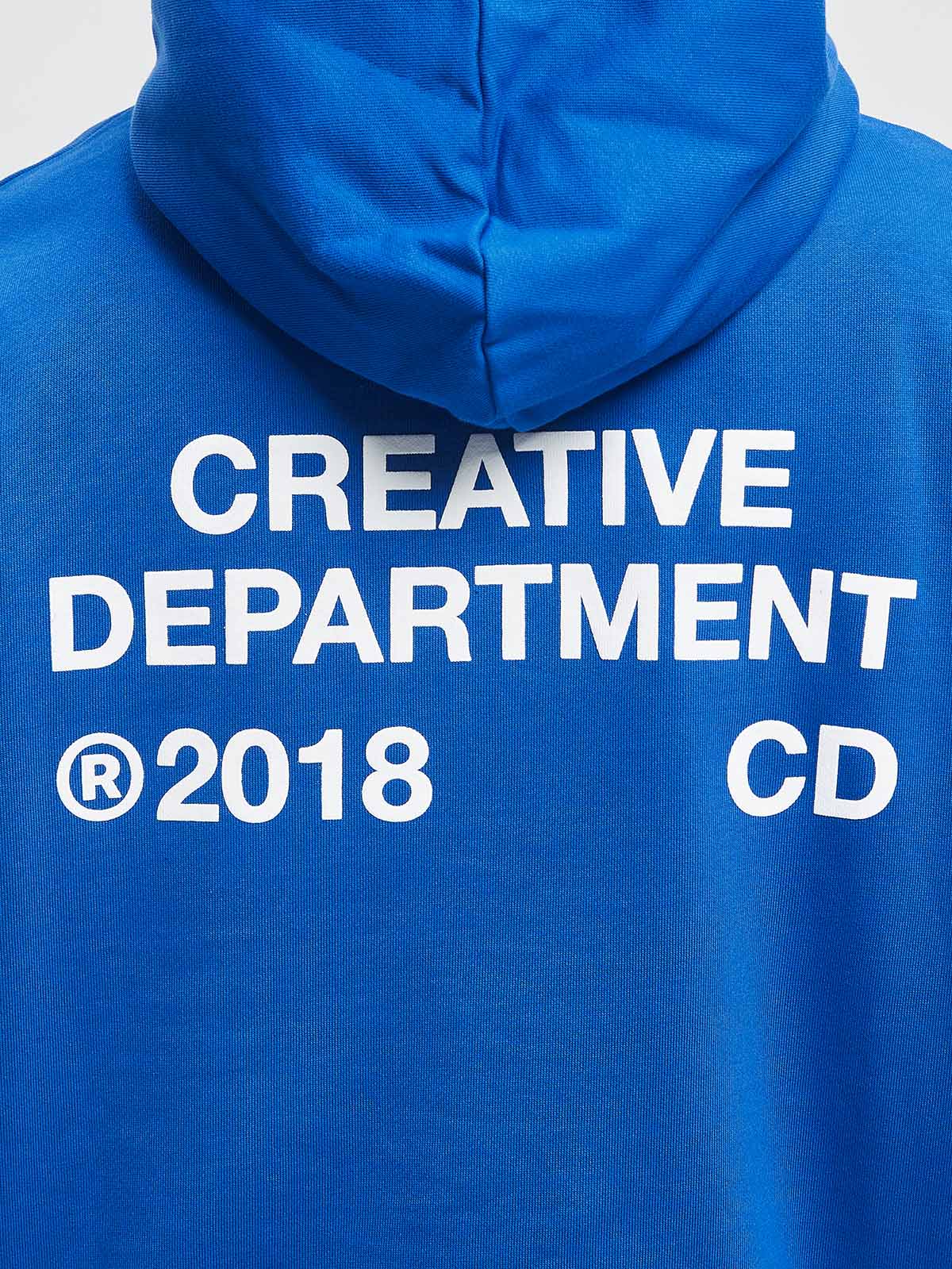 HOODIE CREATIVE DEPT - BLUE