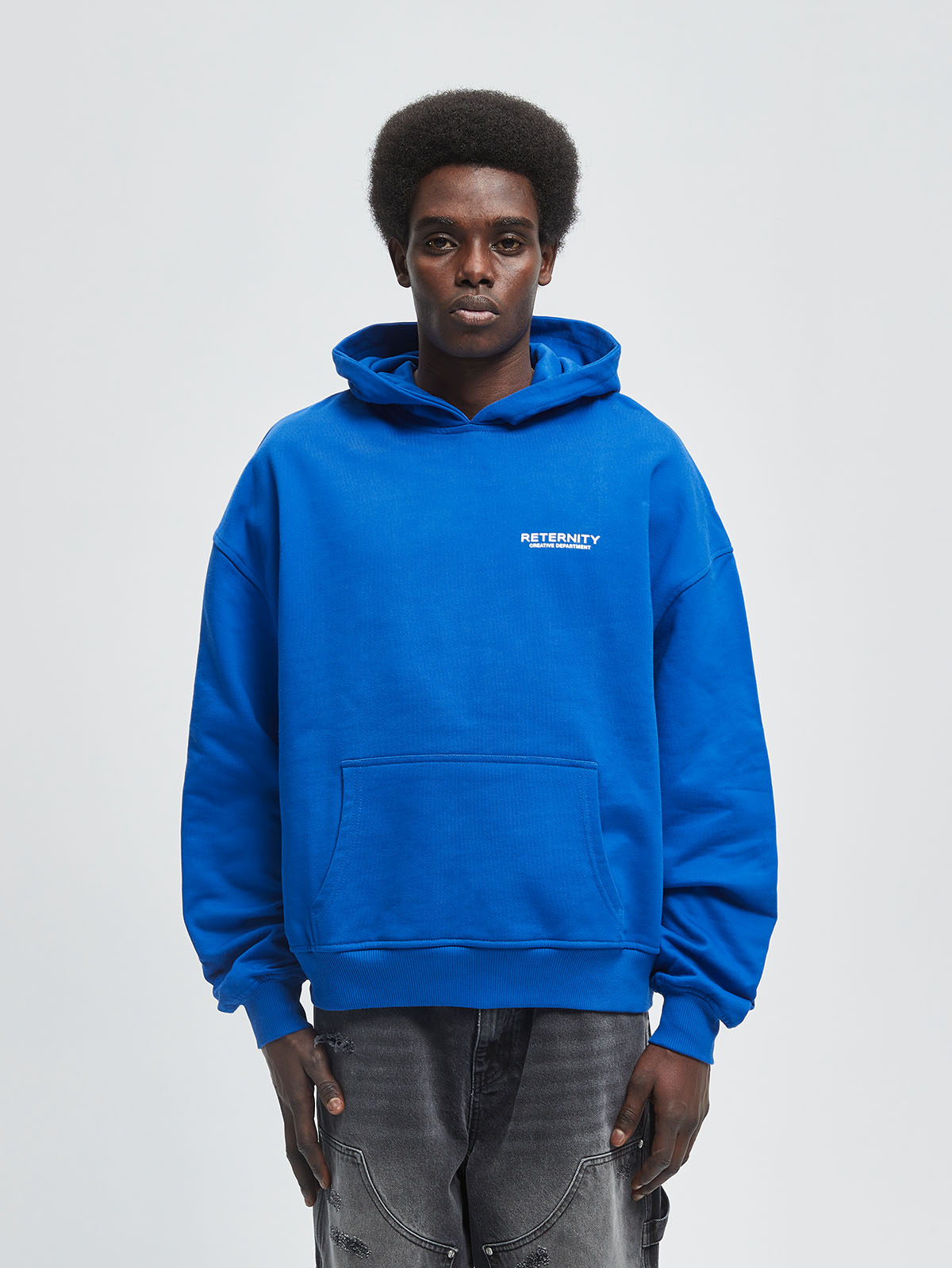 HOODIE CREATIVE DEPT - BLUE