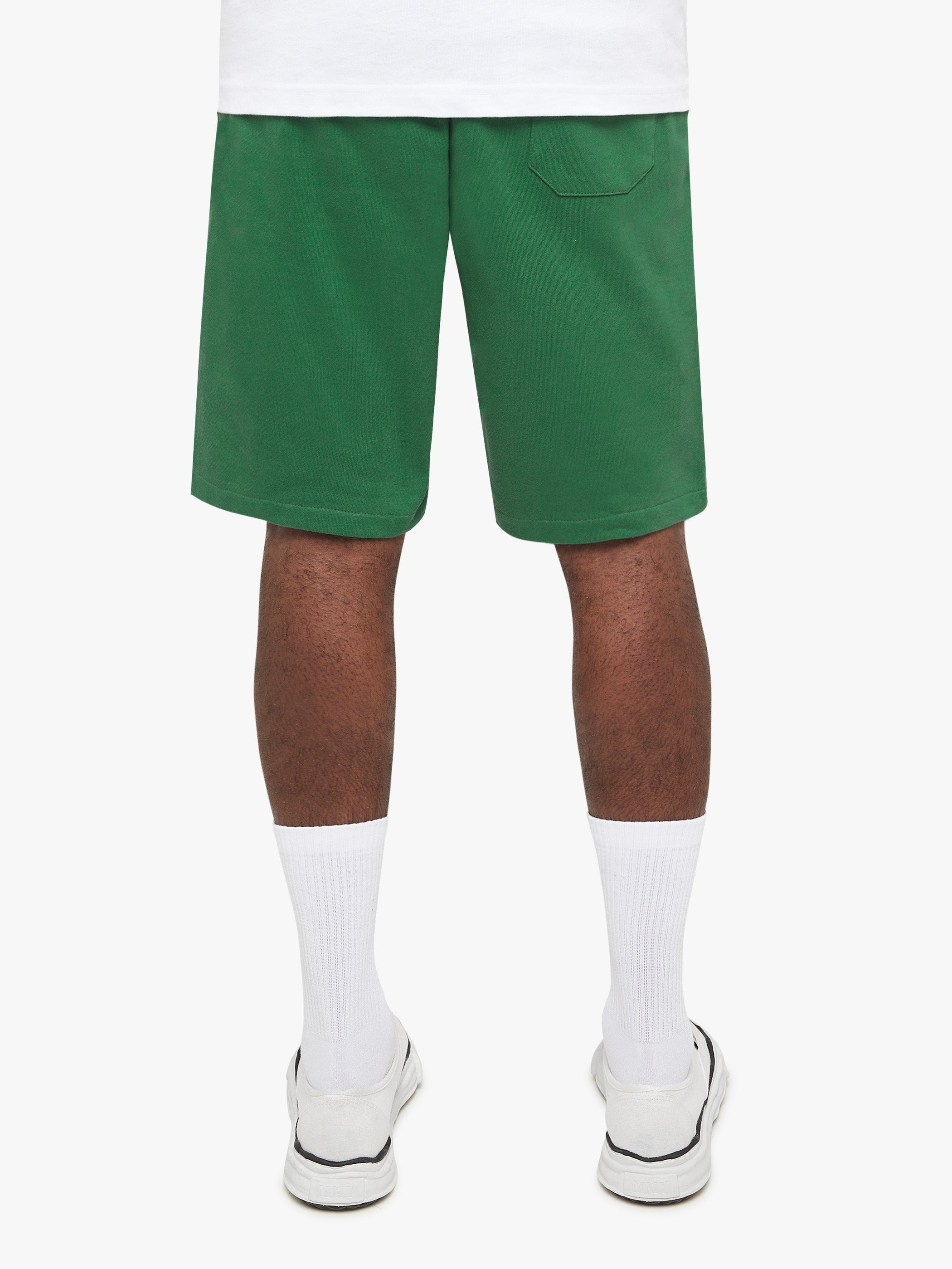 ESSENTIAL COTTON SHORTS - GREEN