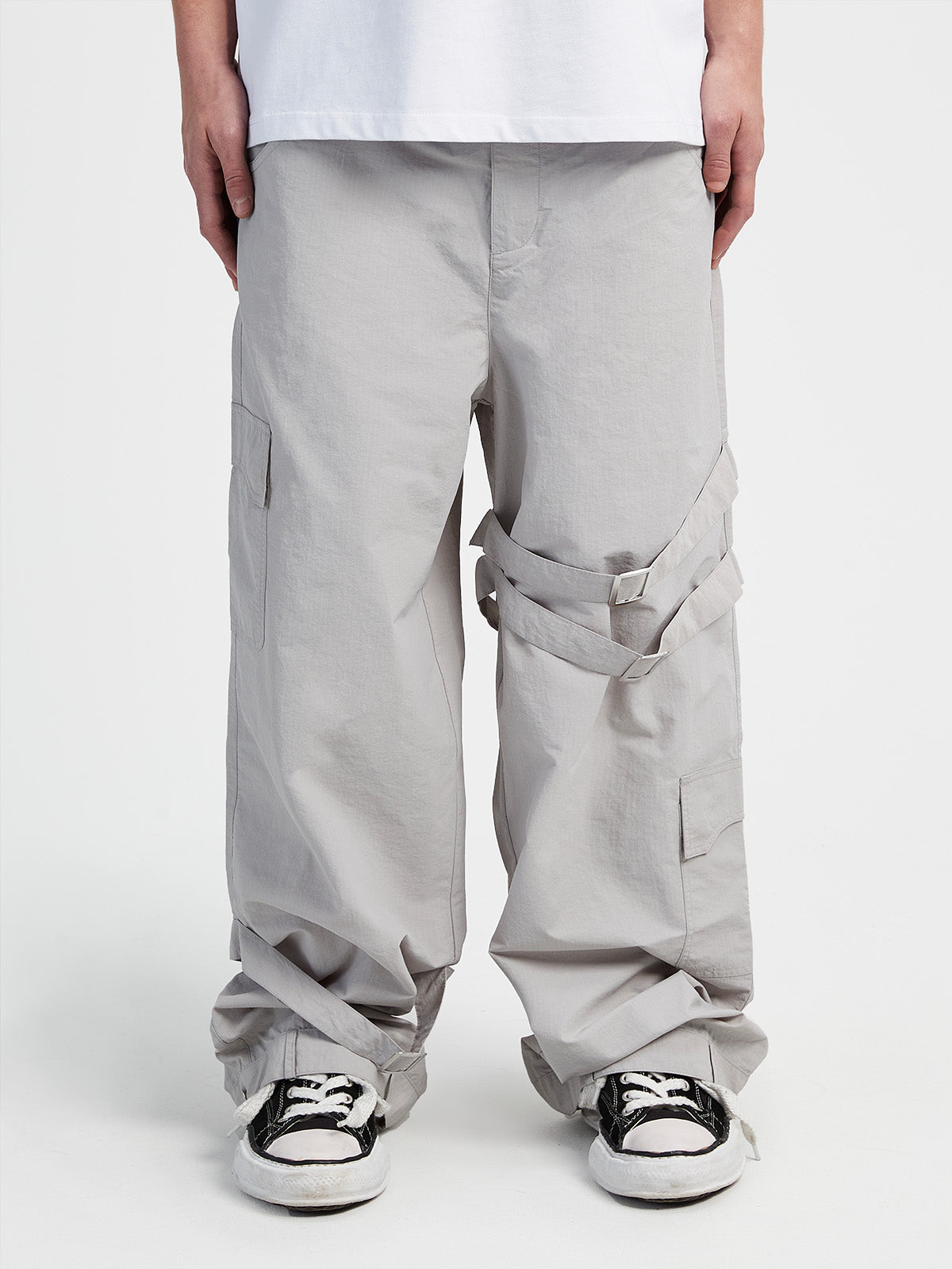 TECH CARGO PANTS - GREY