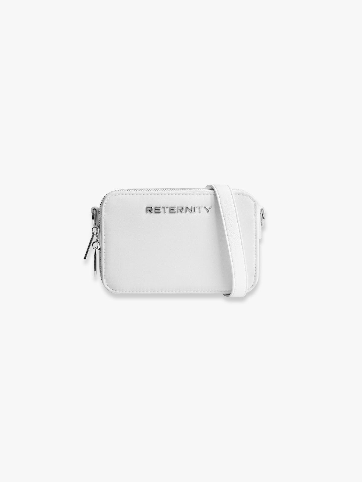 RETERNITY NYLON SHOULDER BAG - WHITE