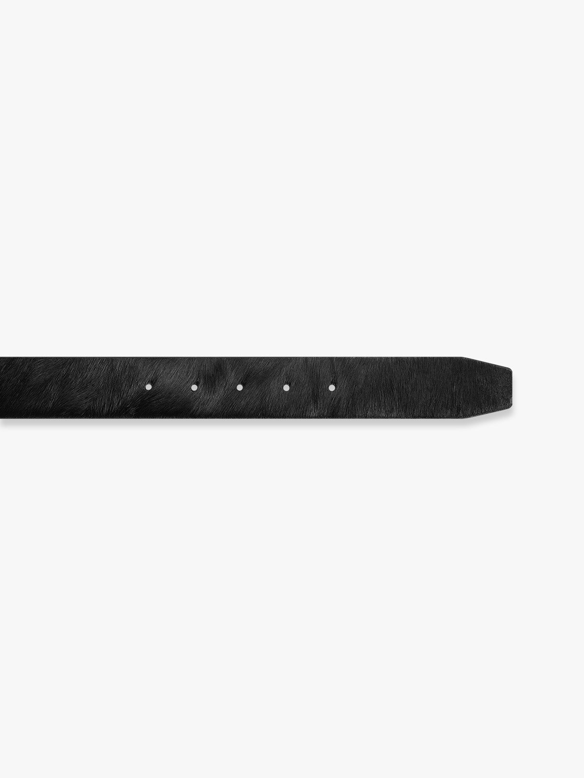 RETERNITY PONY FUR BELT - BLACK