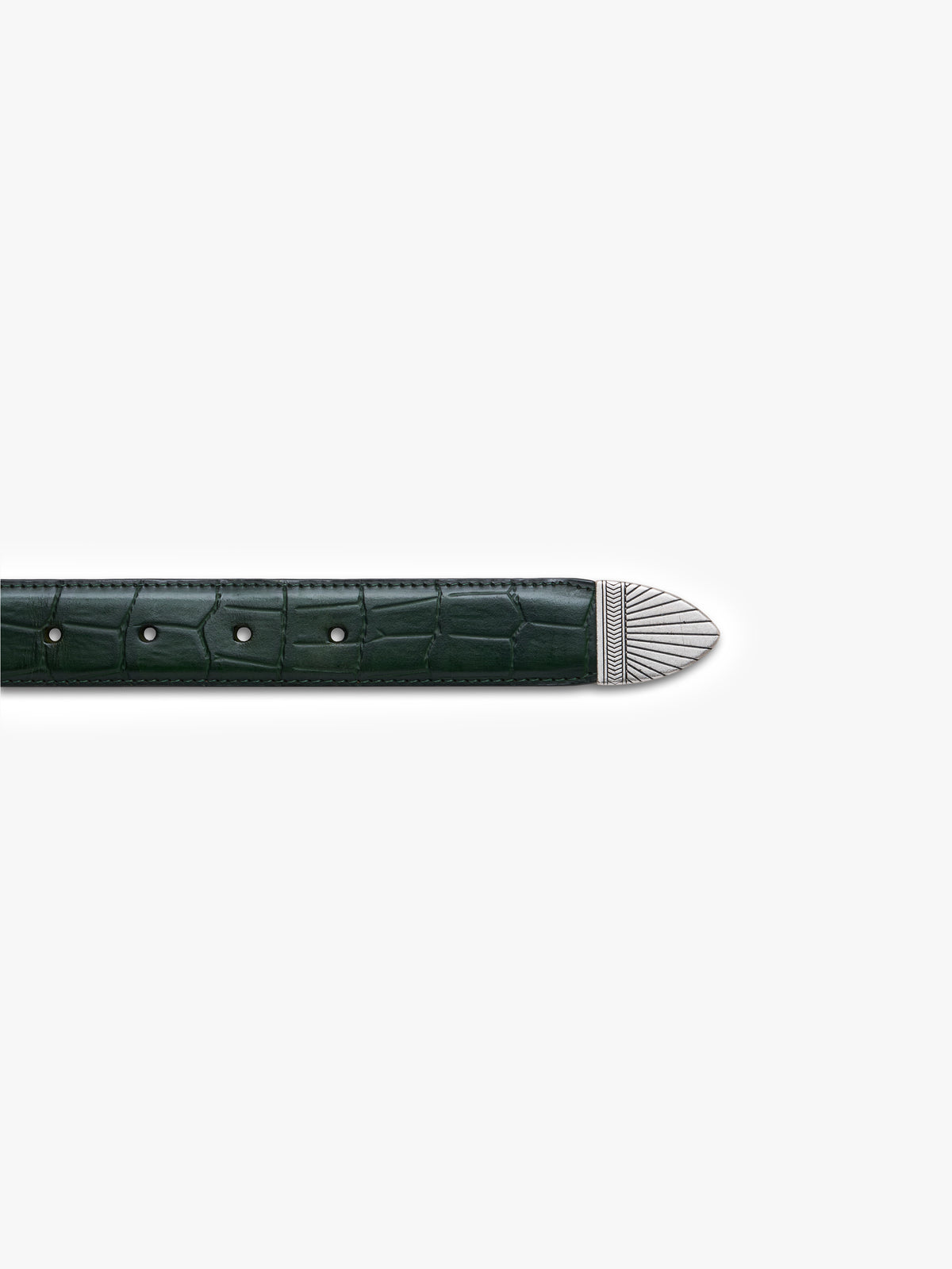 RETERNITY CROCO BELT - GREEN