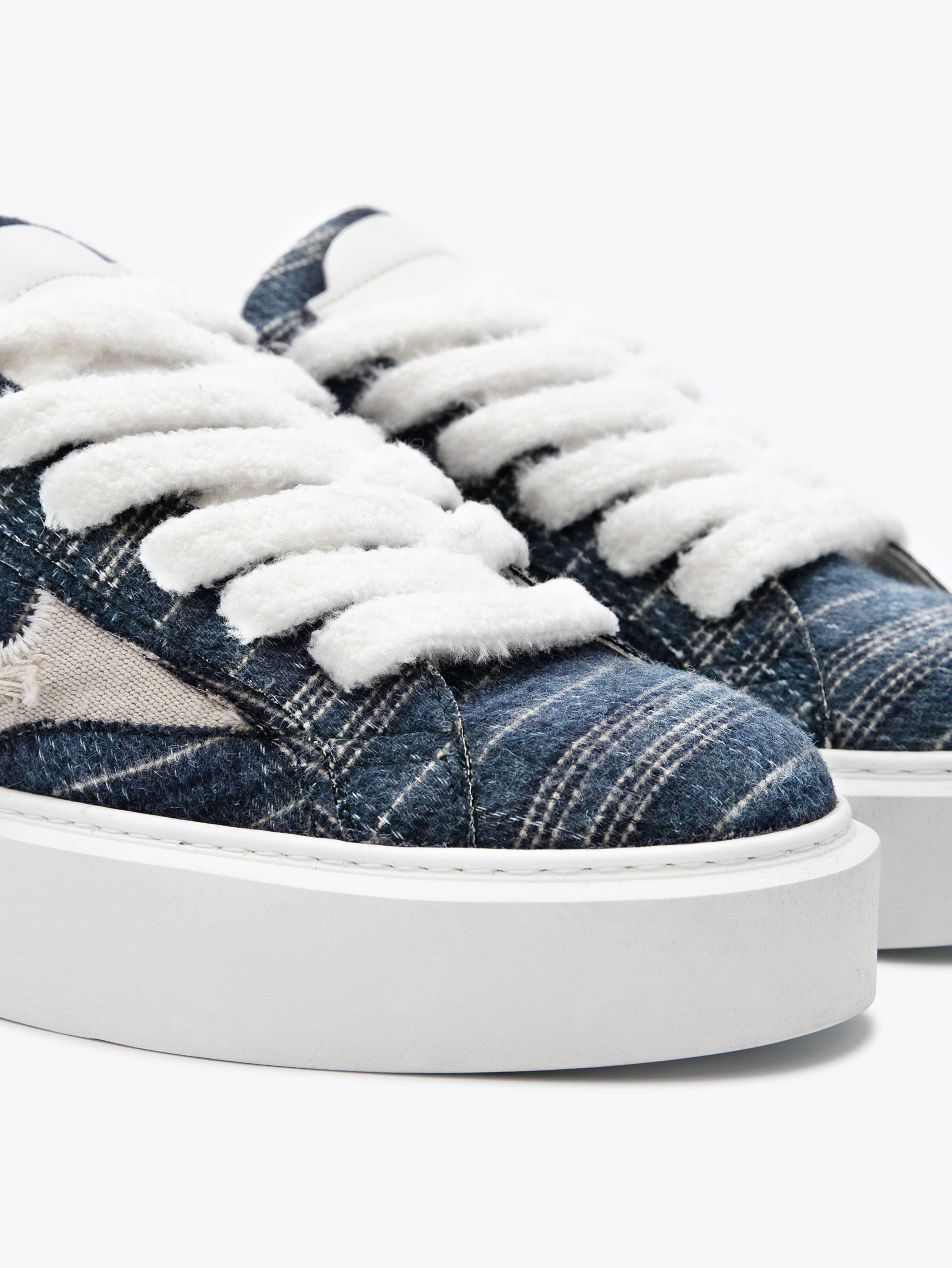 LE PROMENEUR - BLUE FLANNEL